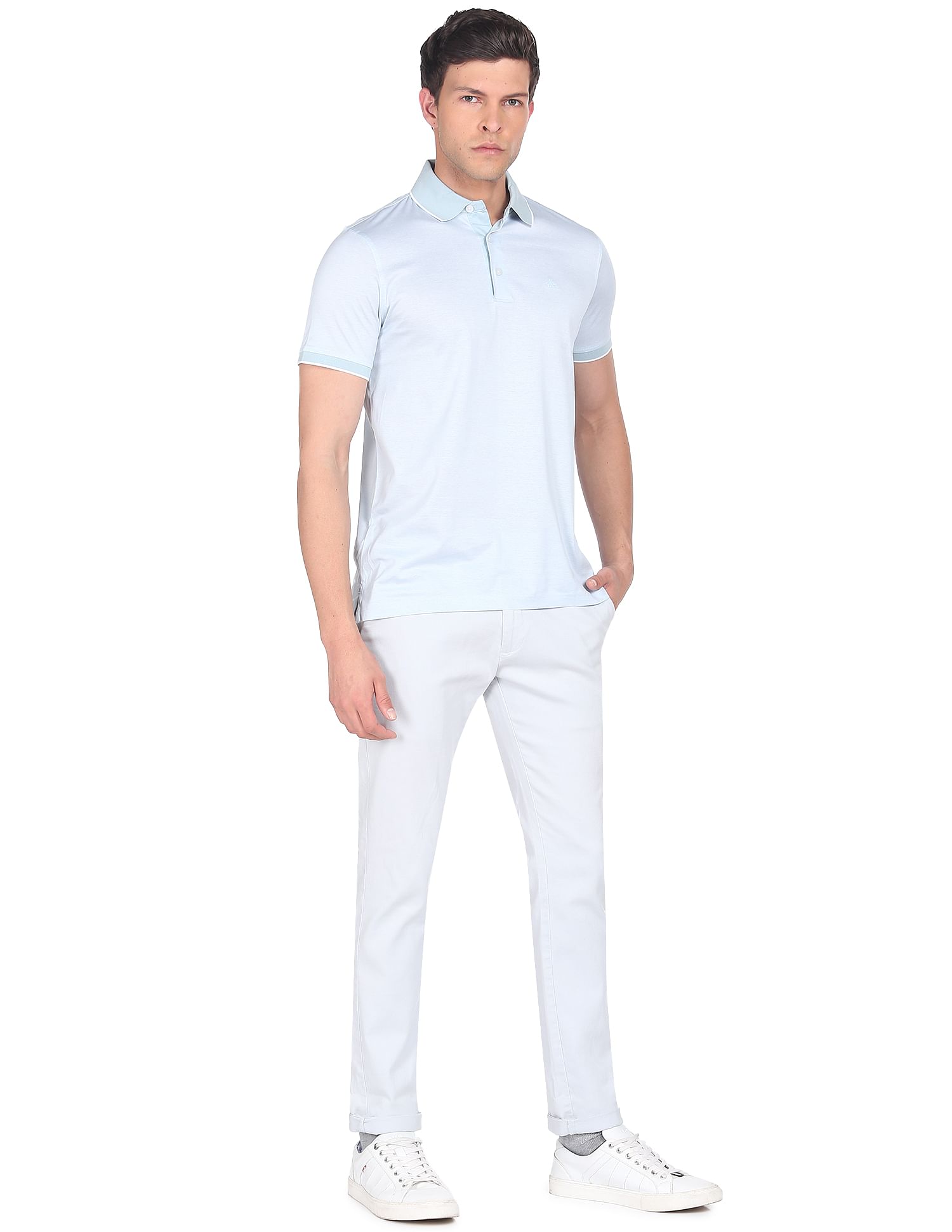 Arrow Jacquard Polo Shirt