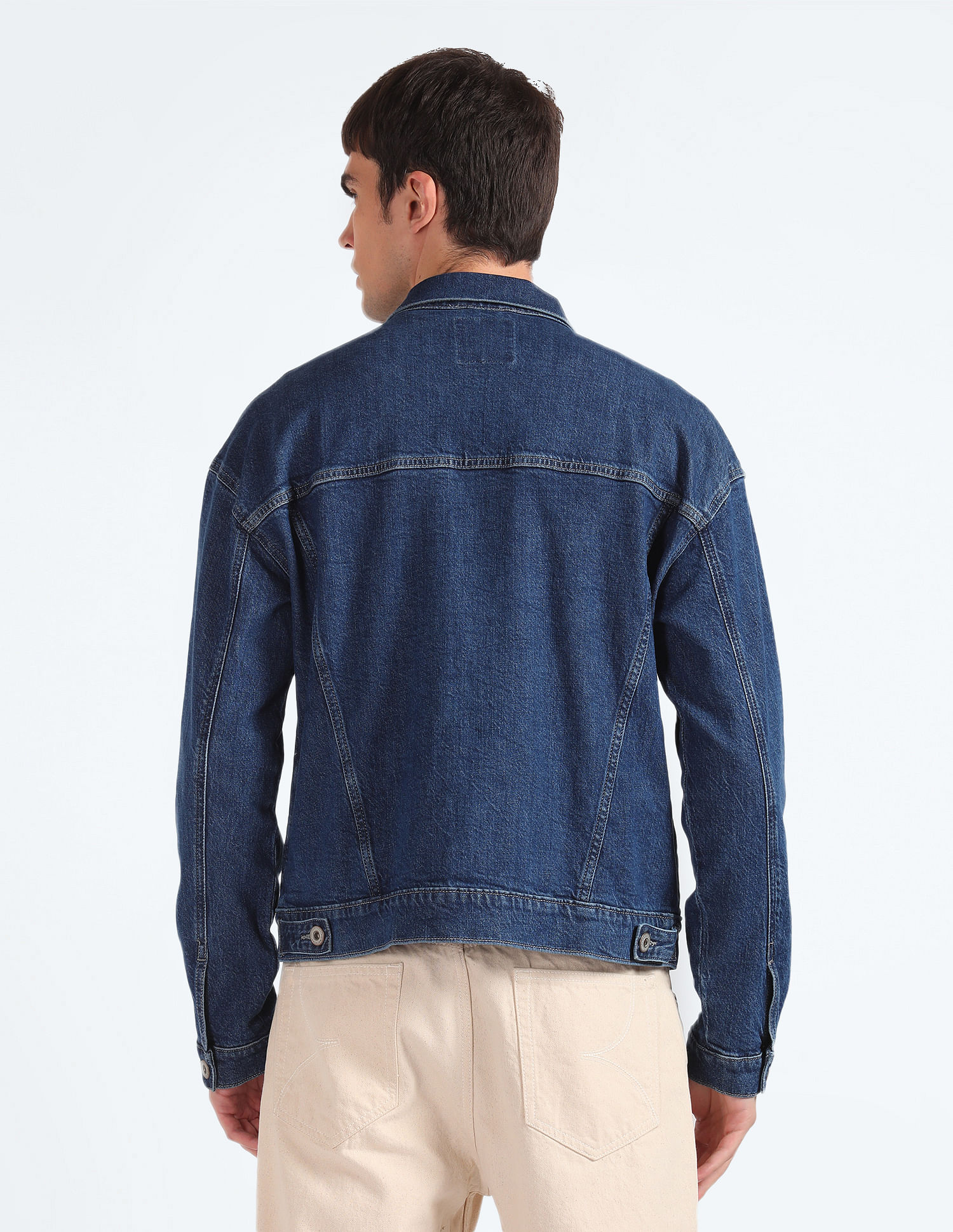 Flying Machine Oversized Denim Jacket