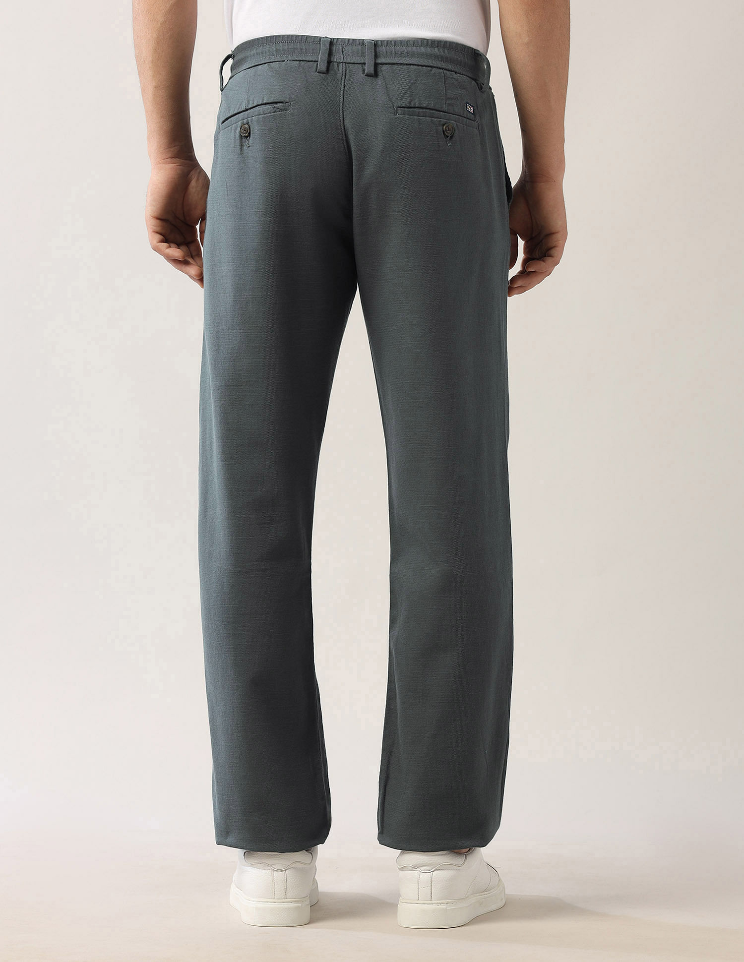 Arrow Sport Straight Fit Night Is Young Trousers