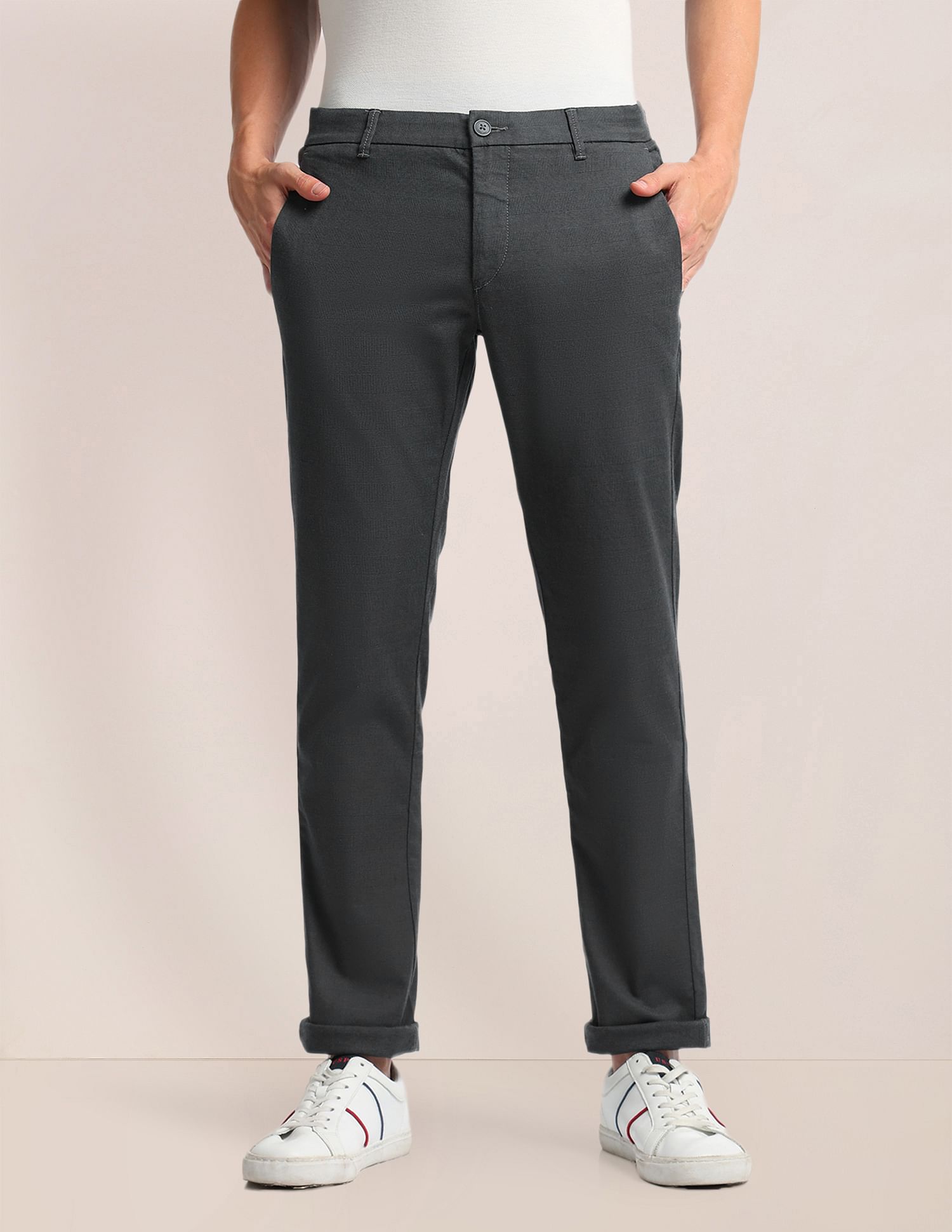 U.S. Polo Assn. Yarn Dyed Check Trousers