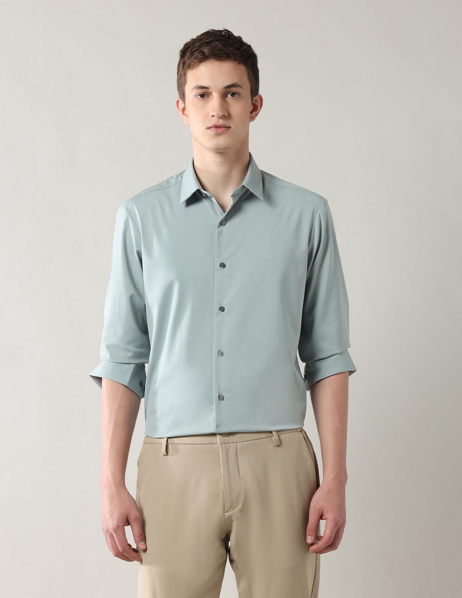 Arrow Newyork Brooklyn Ultra Slim Fit Twill Shirt