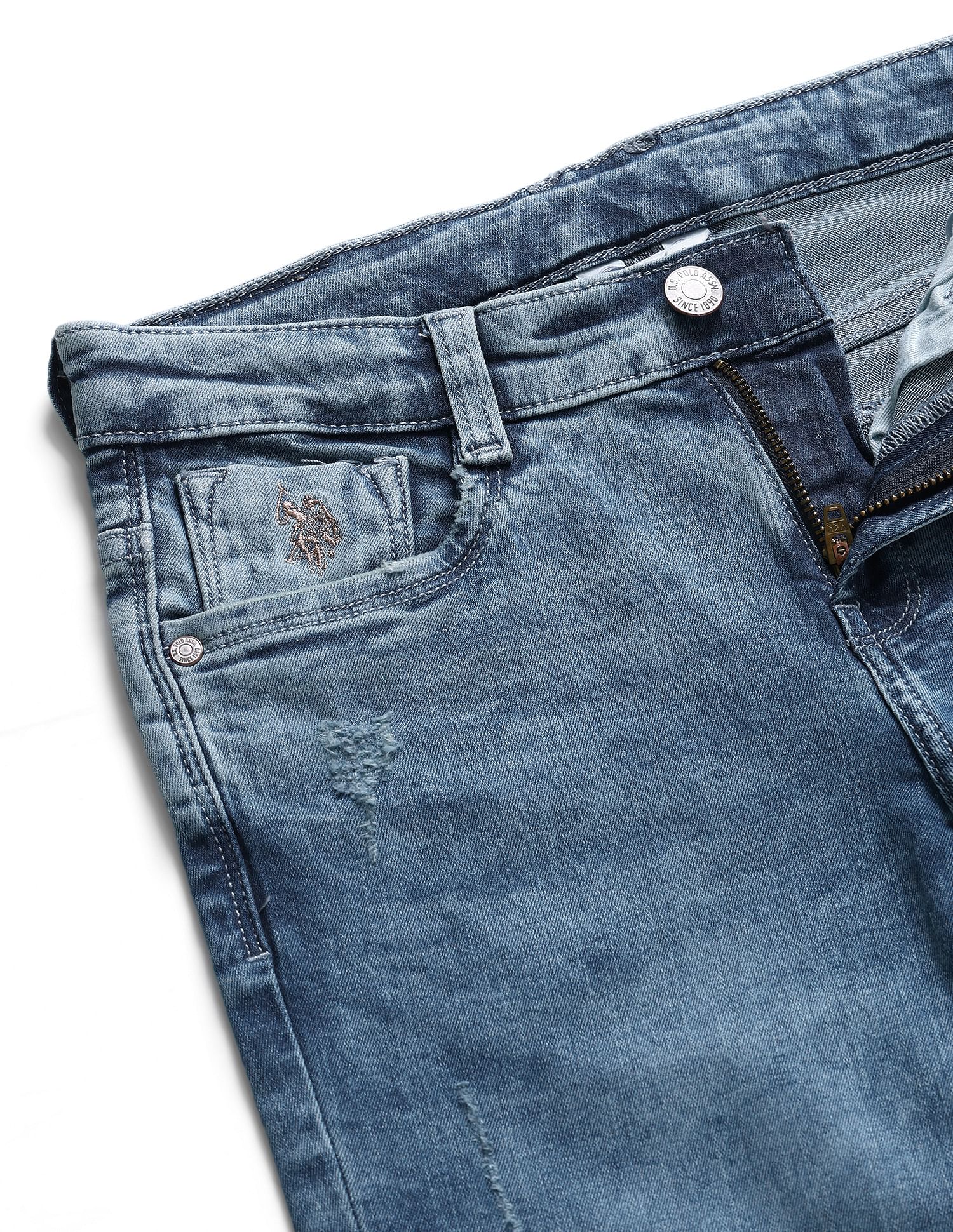 U.S. Polo Assn. Kids Distressed Authentic 1890 Jeans