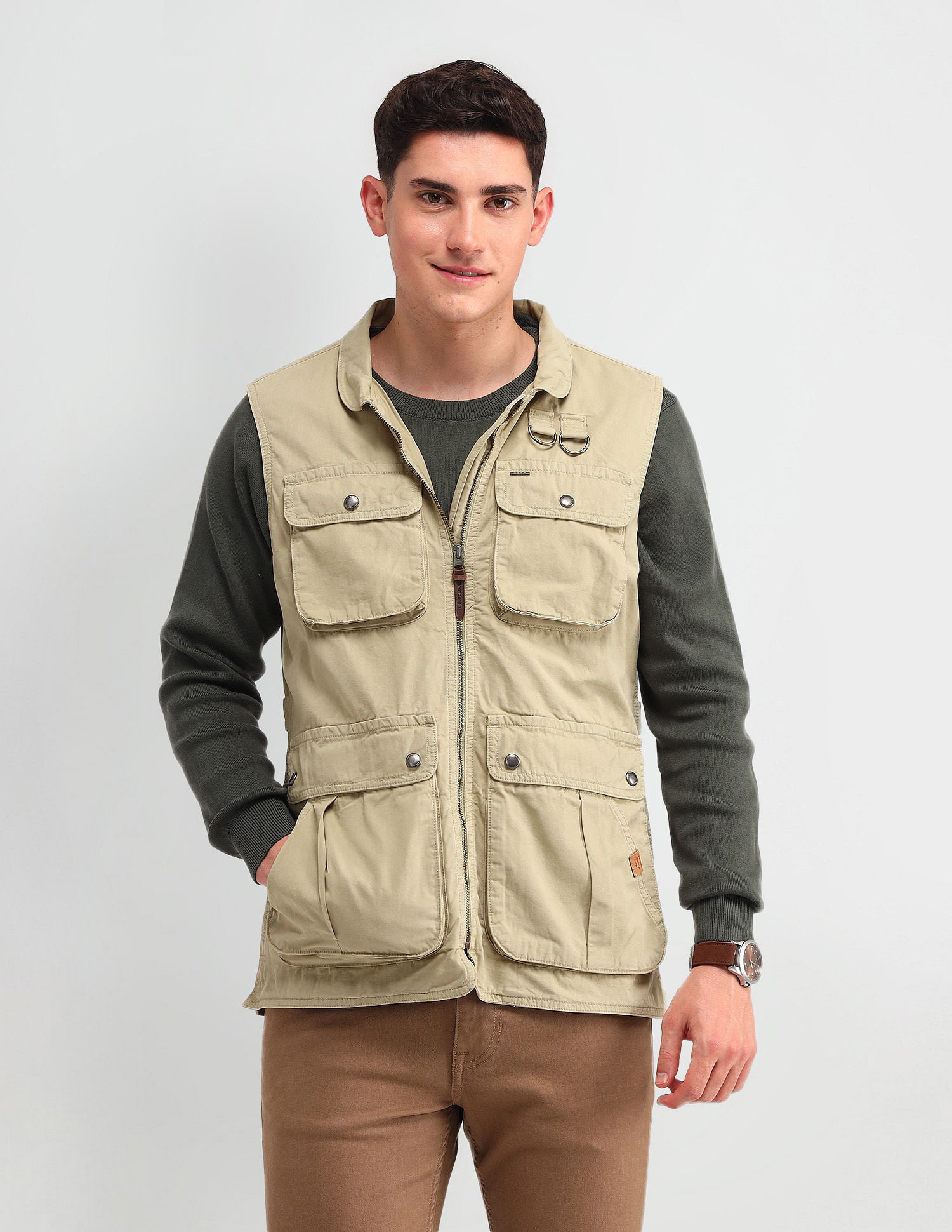 U.S. Polo Assn. Denim Co. Solid Regular Fit Jacket