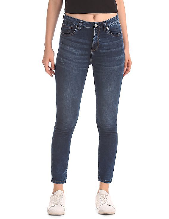 Aeropostale Jegging Fit Washed Jeans