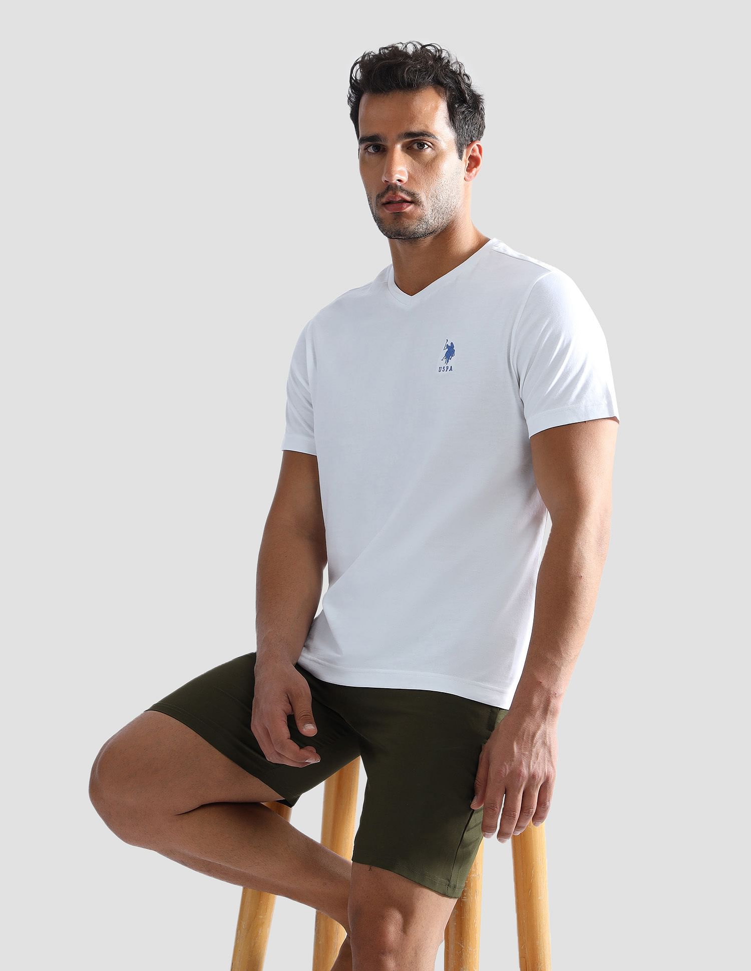 USPA Innerwear Signature Logo Pure Cotton I021 Boxers - Pack Of 1