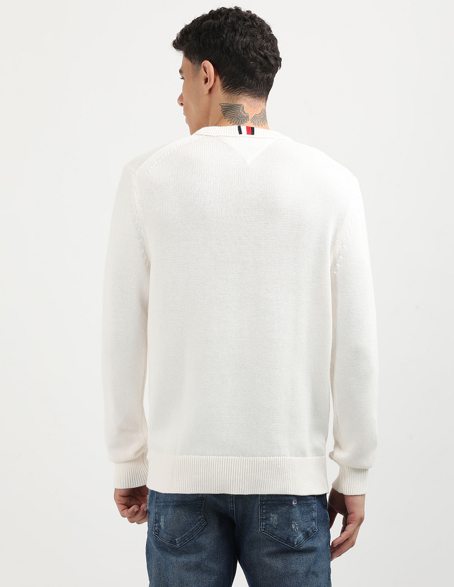 Tommy Hilfiger Graphic Flag Crew Neck Sweater