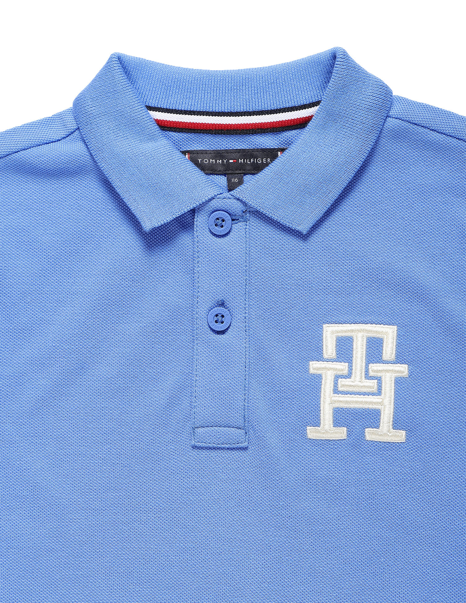 Tommy Hilfiger Kids Boys Sustainable Monogram Polo Shirt