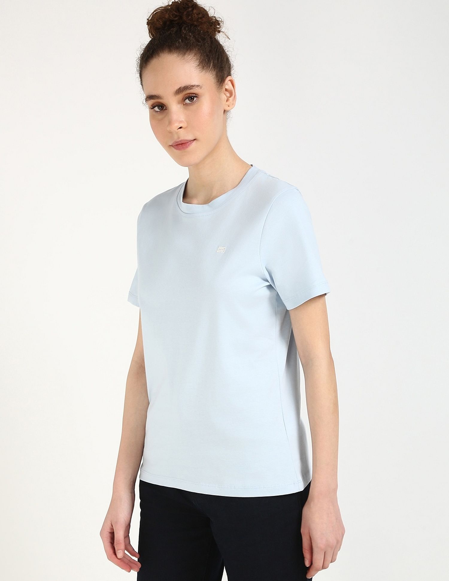 Tommy Hilfiger Solid Regular-Fit Cotton T-Shirt
