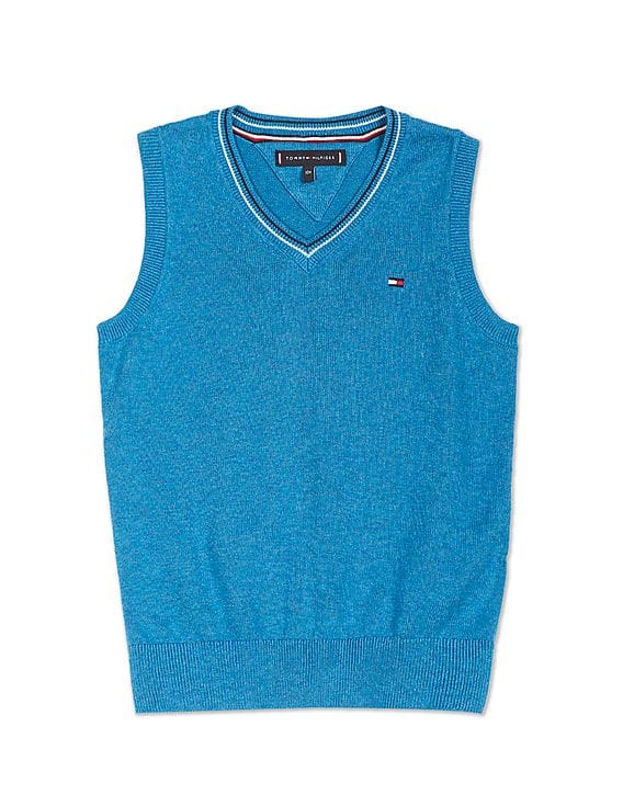 Buy Tommy Hilfiger Kids Boys Blue V 