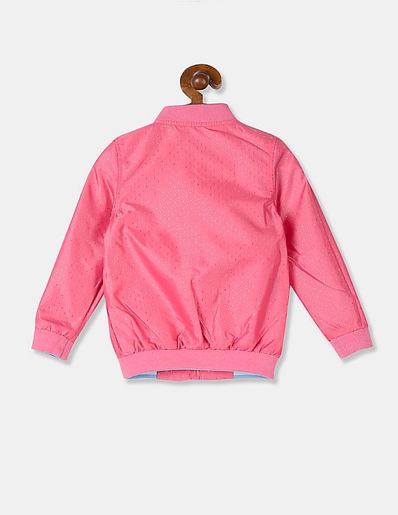 Childrens pink outlet bomber jacket