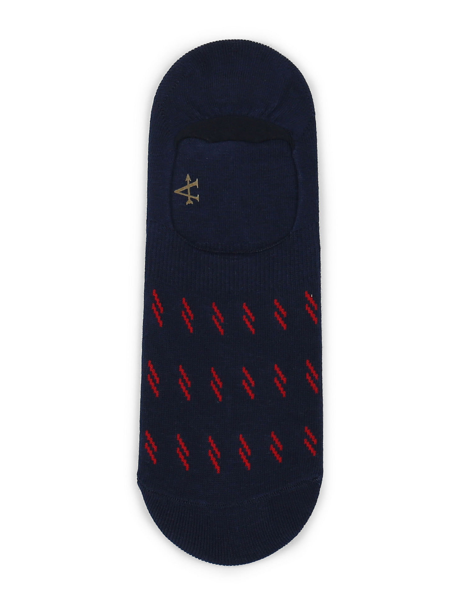 Arrow Men No Show Pure Cotton Socks - Pack Of 2