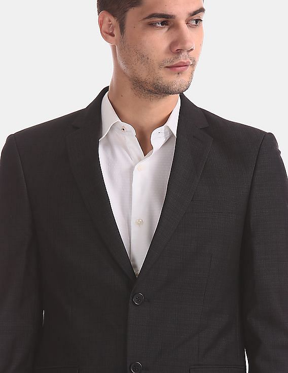 AD by Arvind Notch Lapel Collar Two Piece Suit