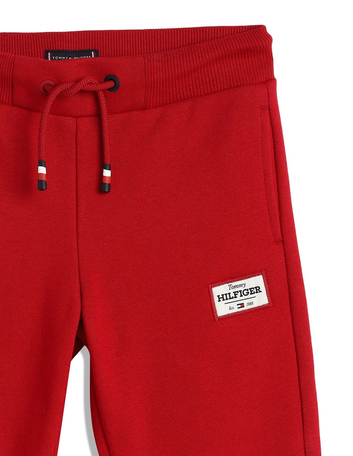 Tommy Hilfiger Kids Boys Solid Regular-Fit Cotton Jogger