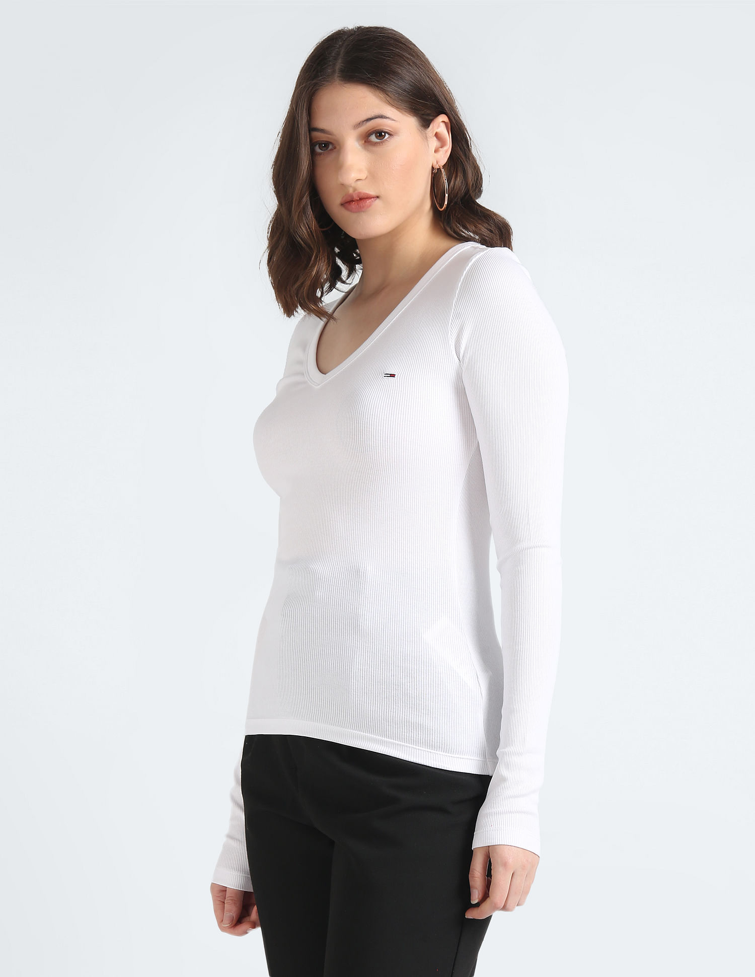 Tommy Hilfiger Slim Fit Essential Logo Top