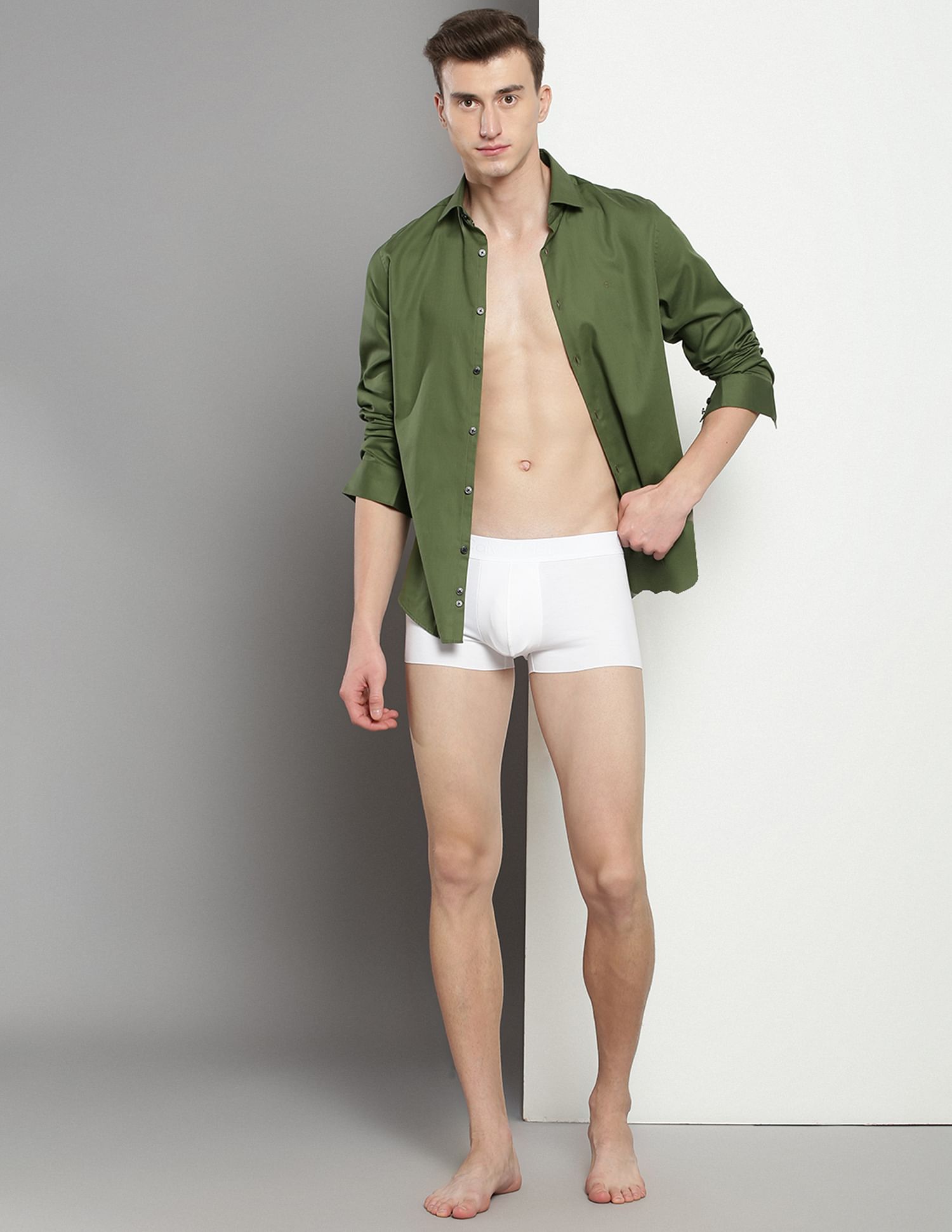 Calvin Klein Underwear Micro Fiber Mid Rise Trunks