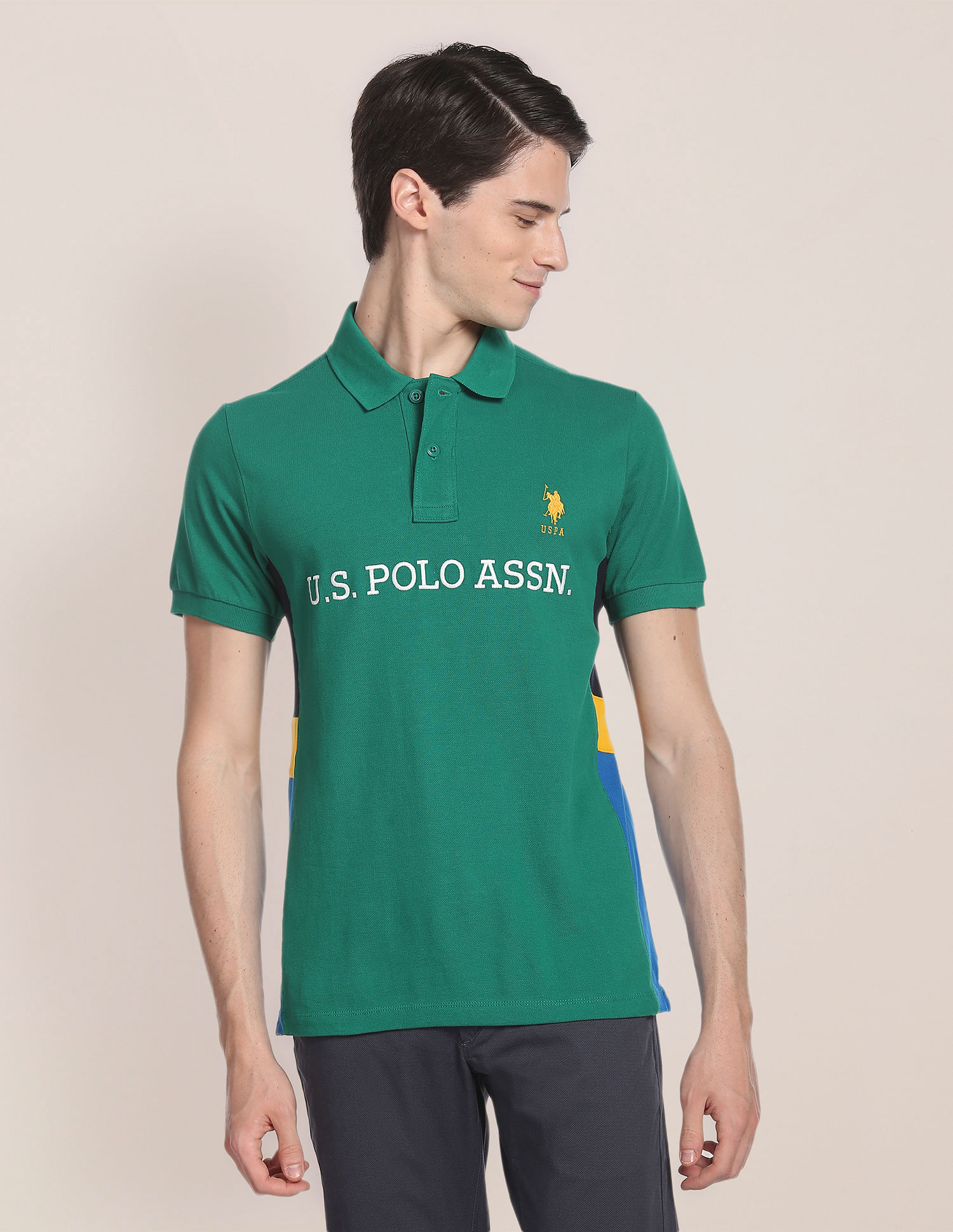 U.S. Polo Assn. Iconic Number Cotton Polo Shirt