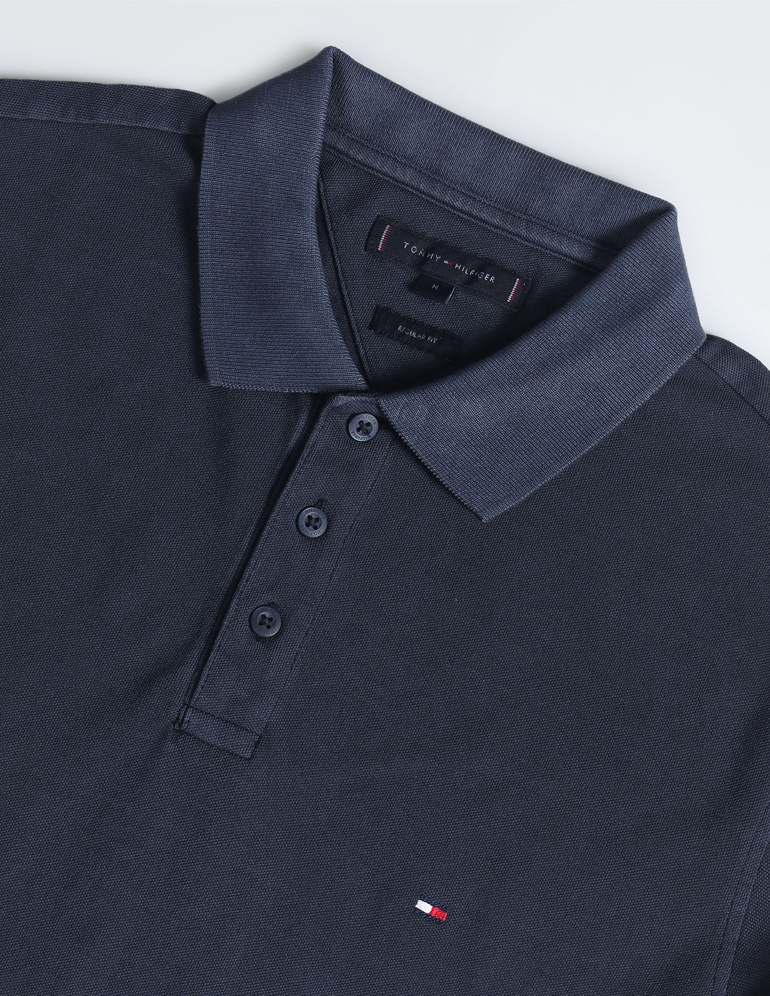 Tommy Hilfiger Garment Dye Sustainable Polo Shirt