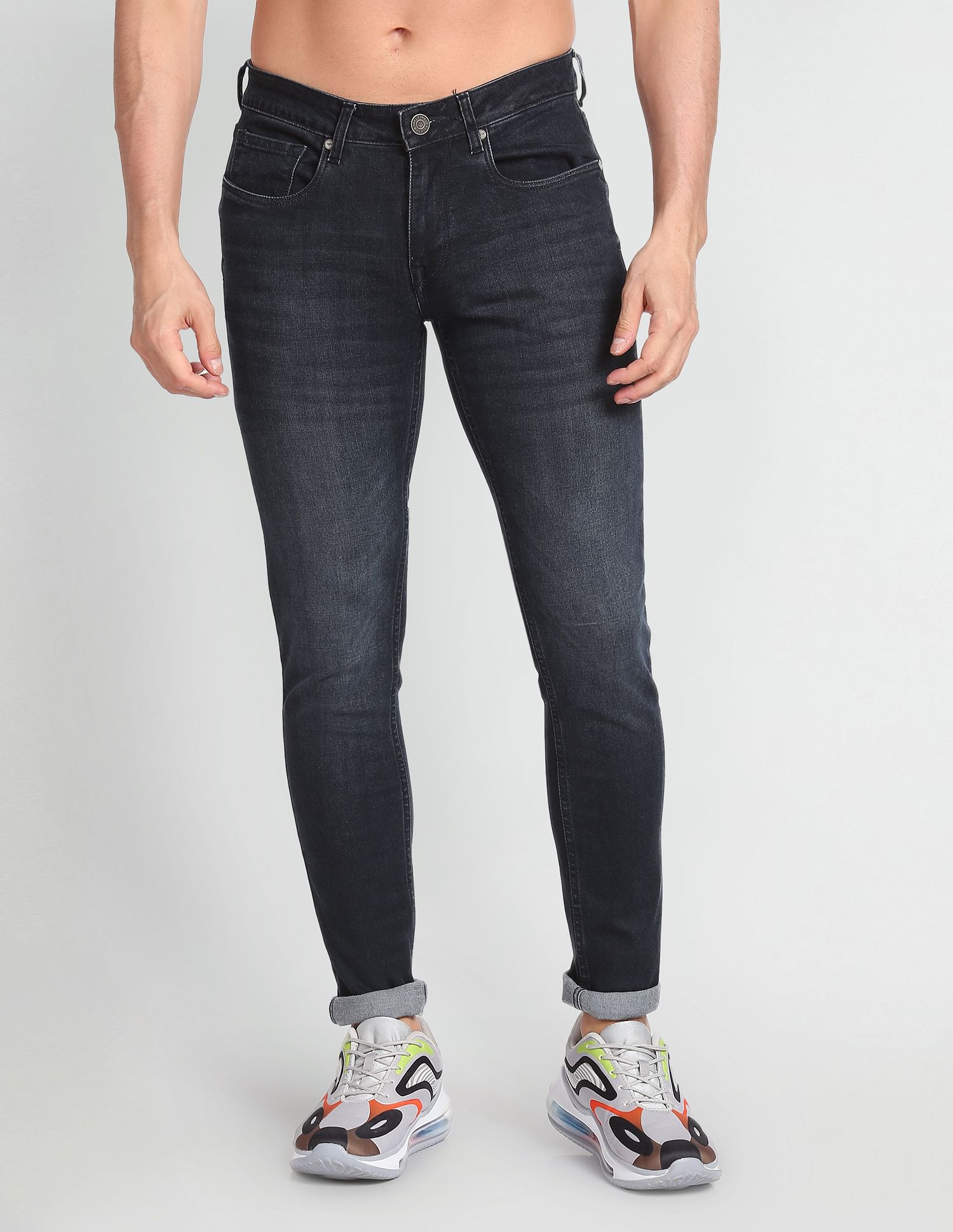 Flying Machine Jackson Skinny Fit Low Rise Jeans