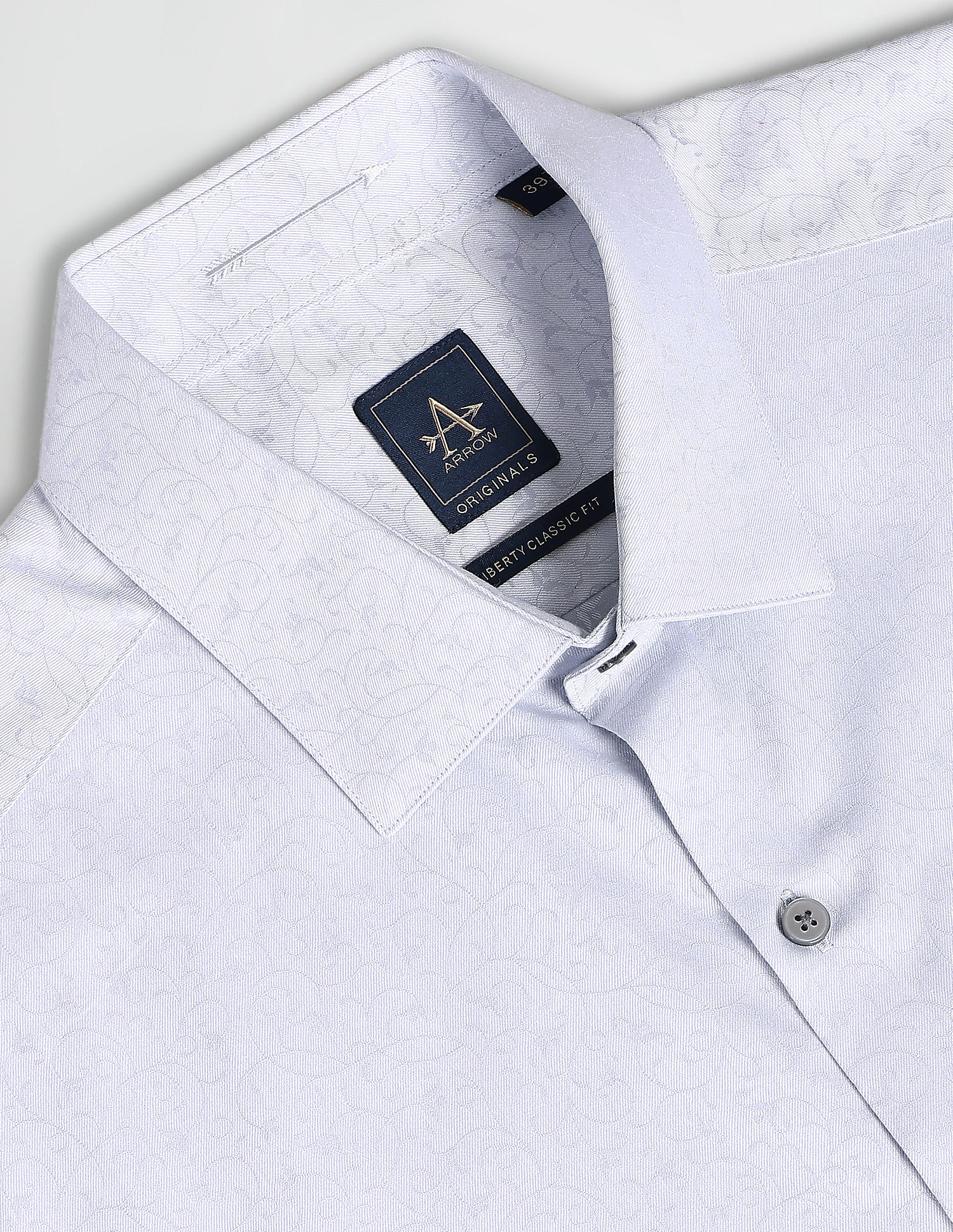 Arrow Self Design Floral Shirt