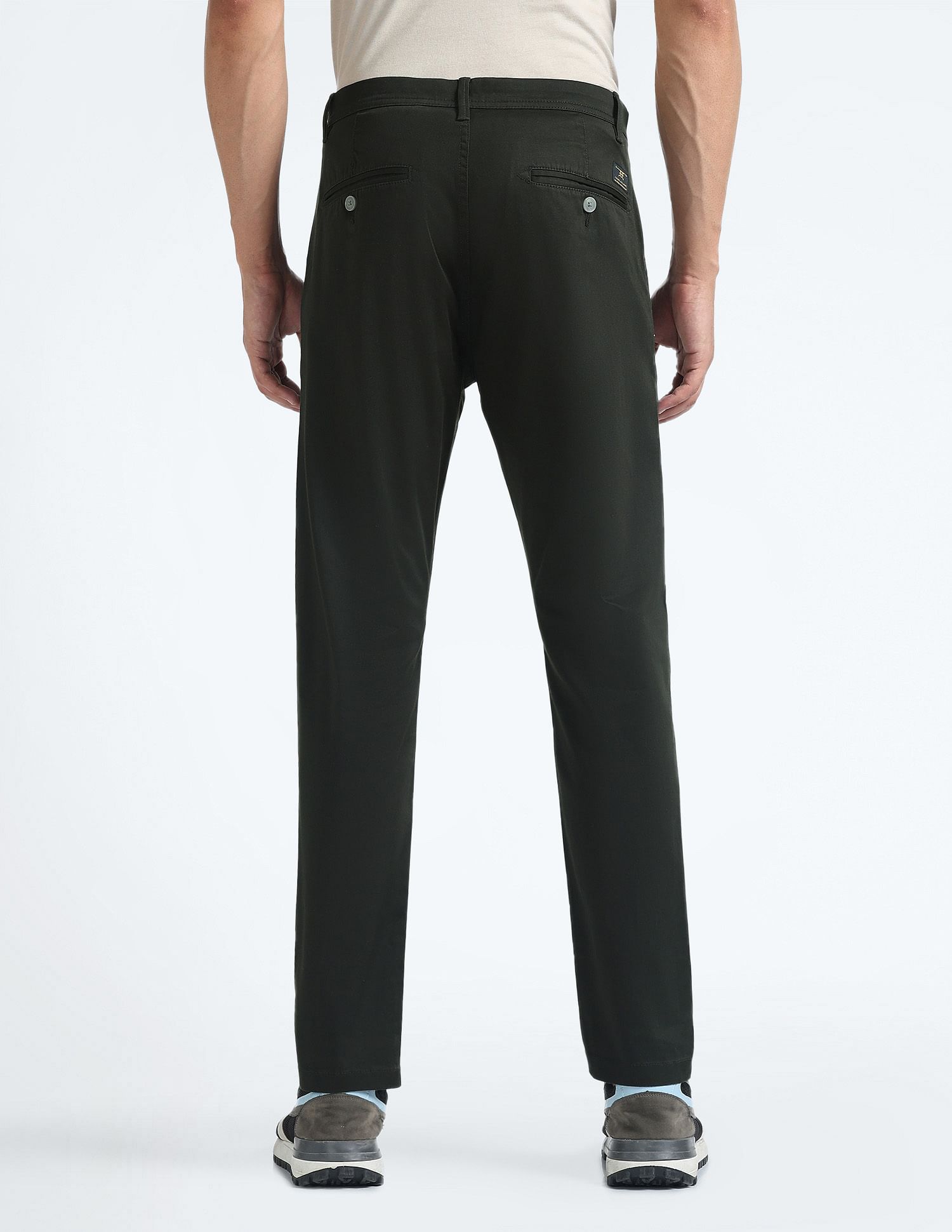 Flying Machine Slash Slim Tapered Fit Twill Chinos