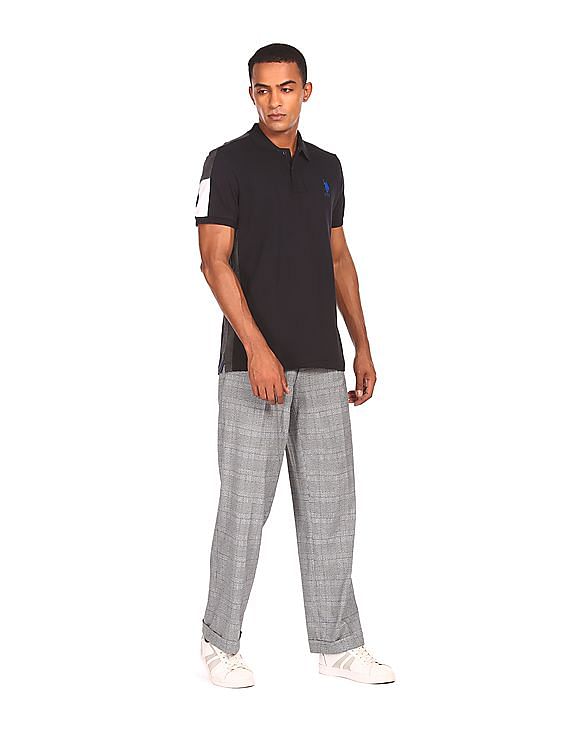 U.S. Polo Assn. Cotton Solid Polo Shirt