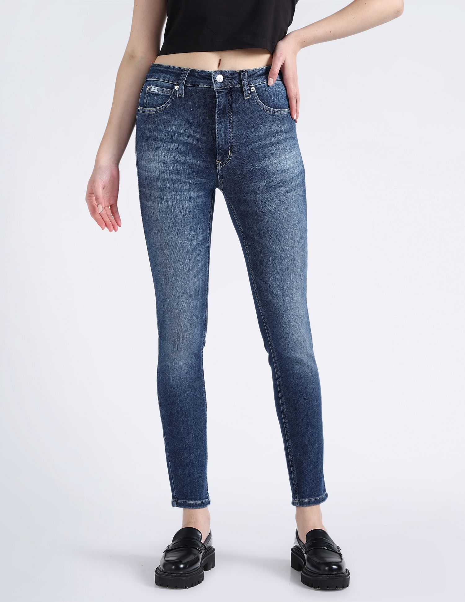 Calvin Klein Recycled Cotton Skinny Jeans