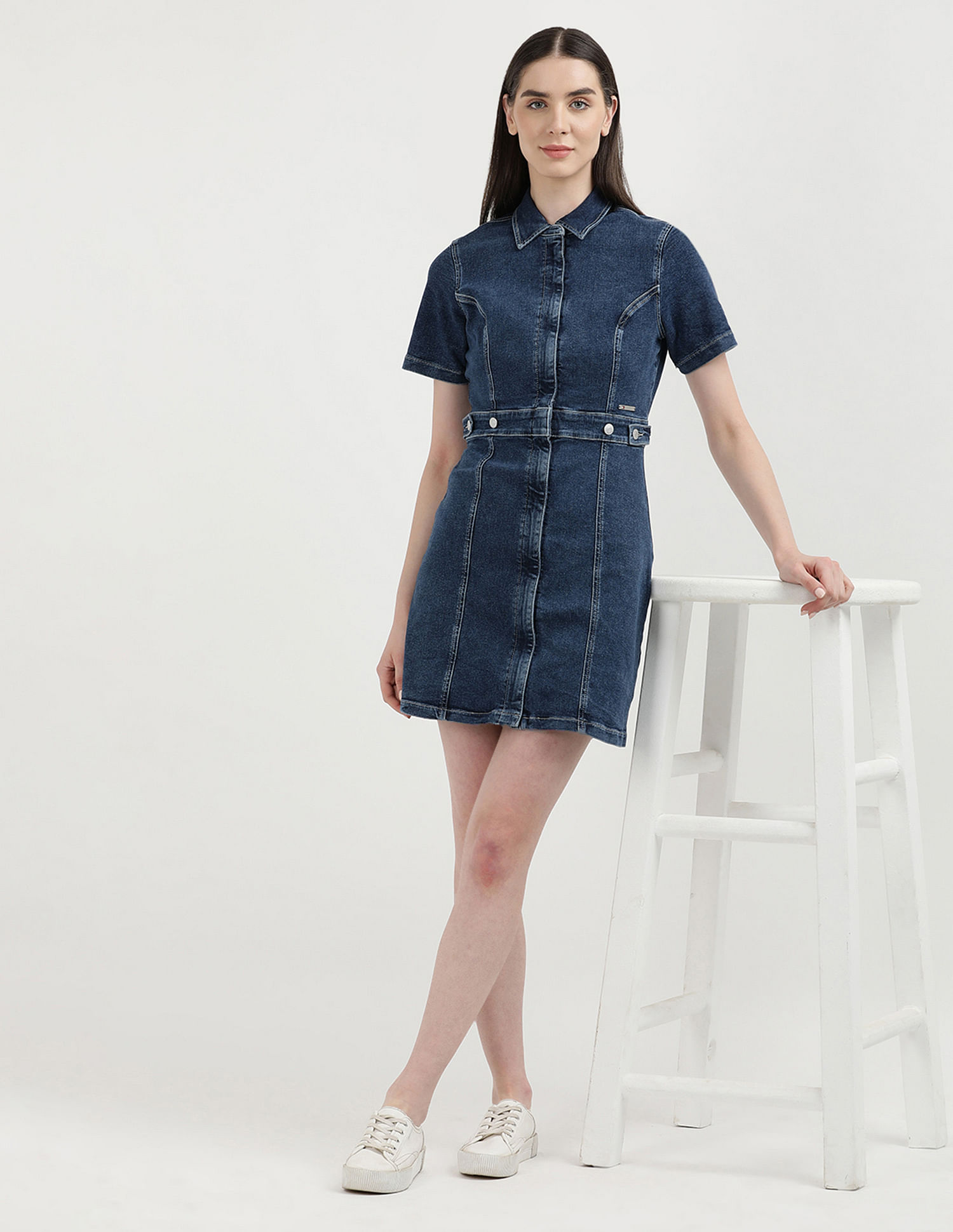 Tommy Hilfiger Fit Flared Dress