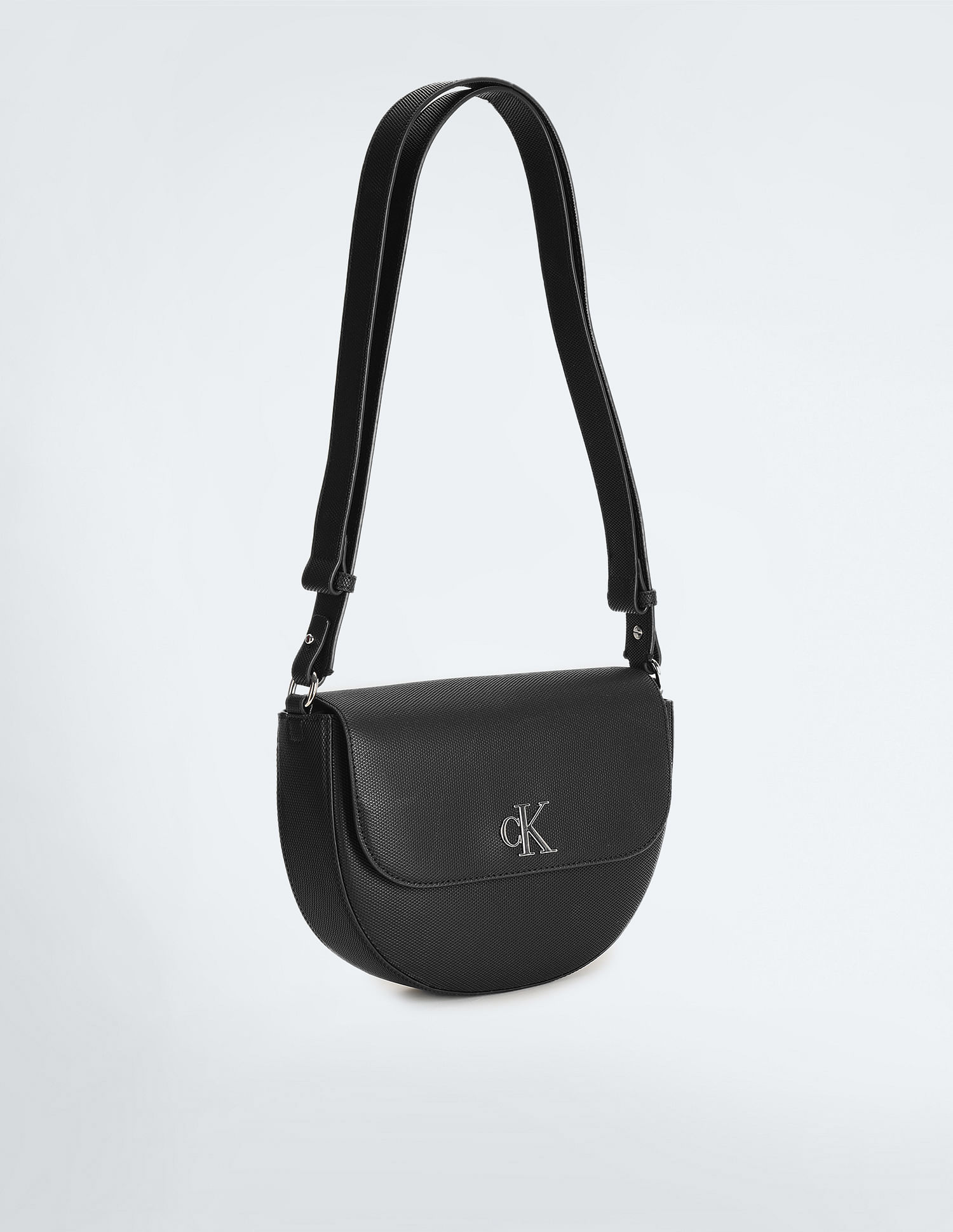 Buy Calvin Klein Jeans Minimal Monogram Saddle Bag NNNOW