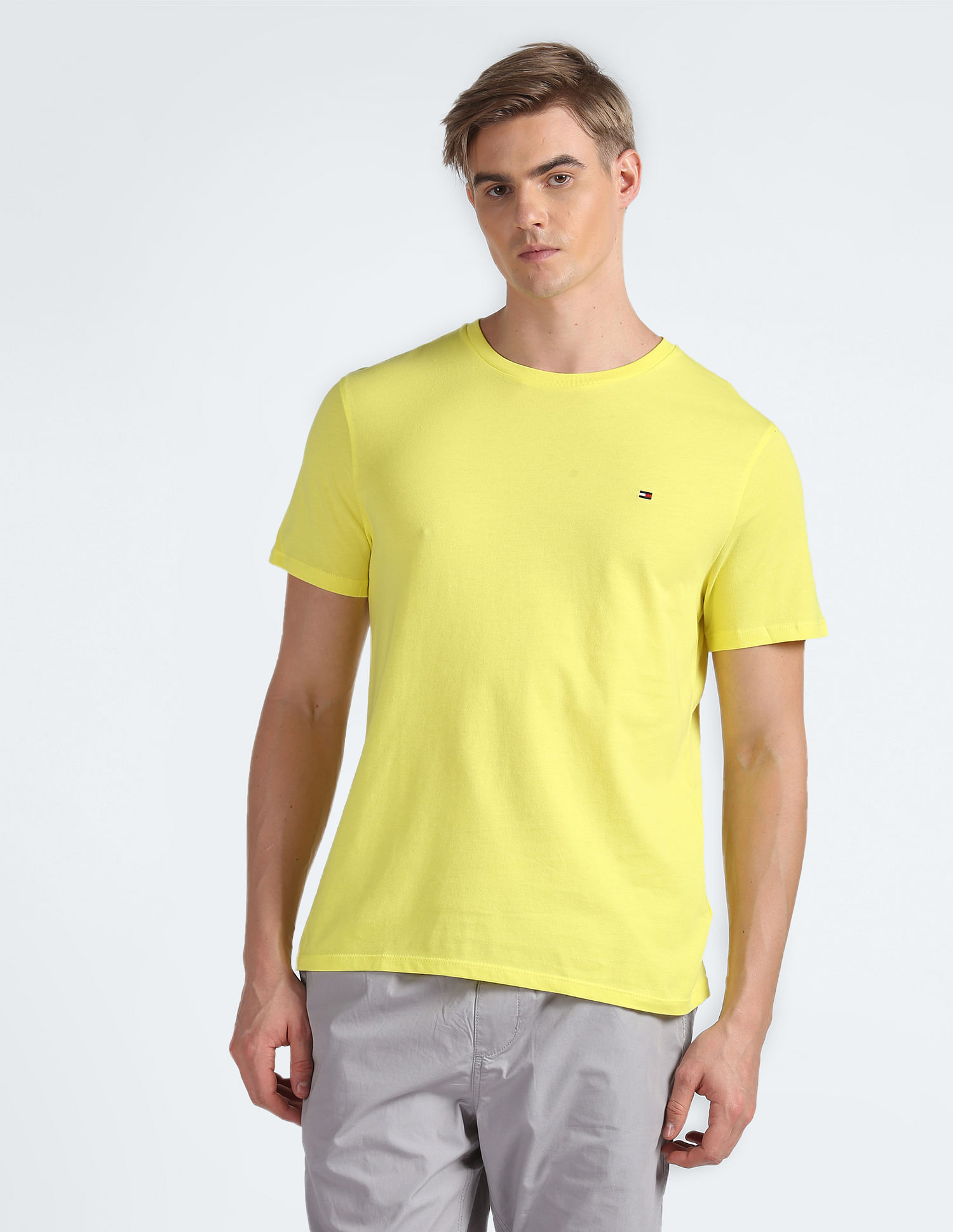 Tommy Hilfiger Solid Cotton Nantucket T-Shirt