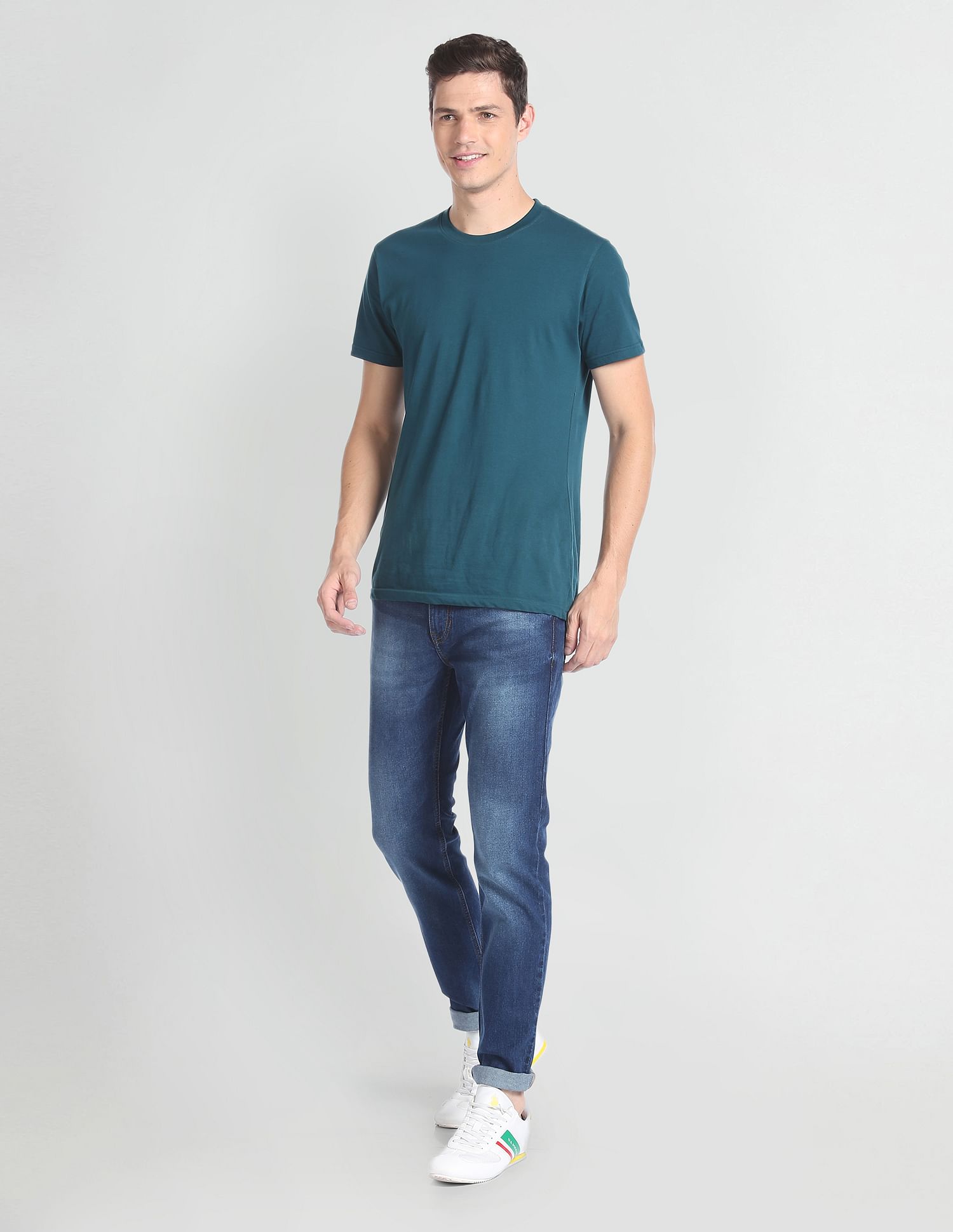 U.S. Polo Assn. Denim Co. Brandon Slim Tapered Fit Blue Jeans