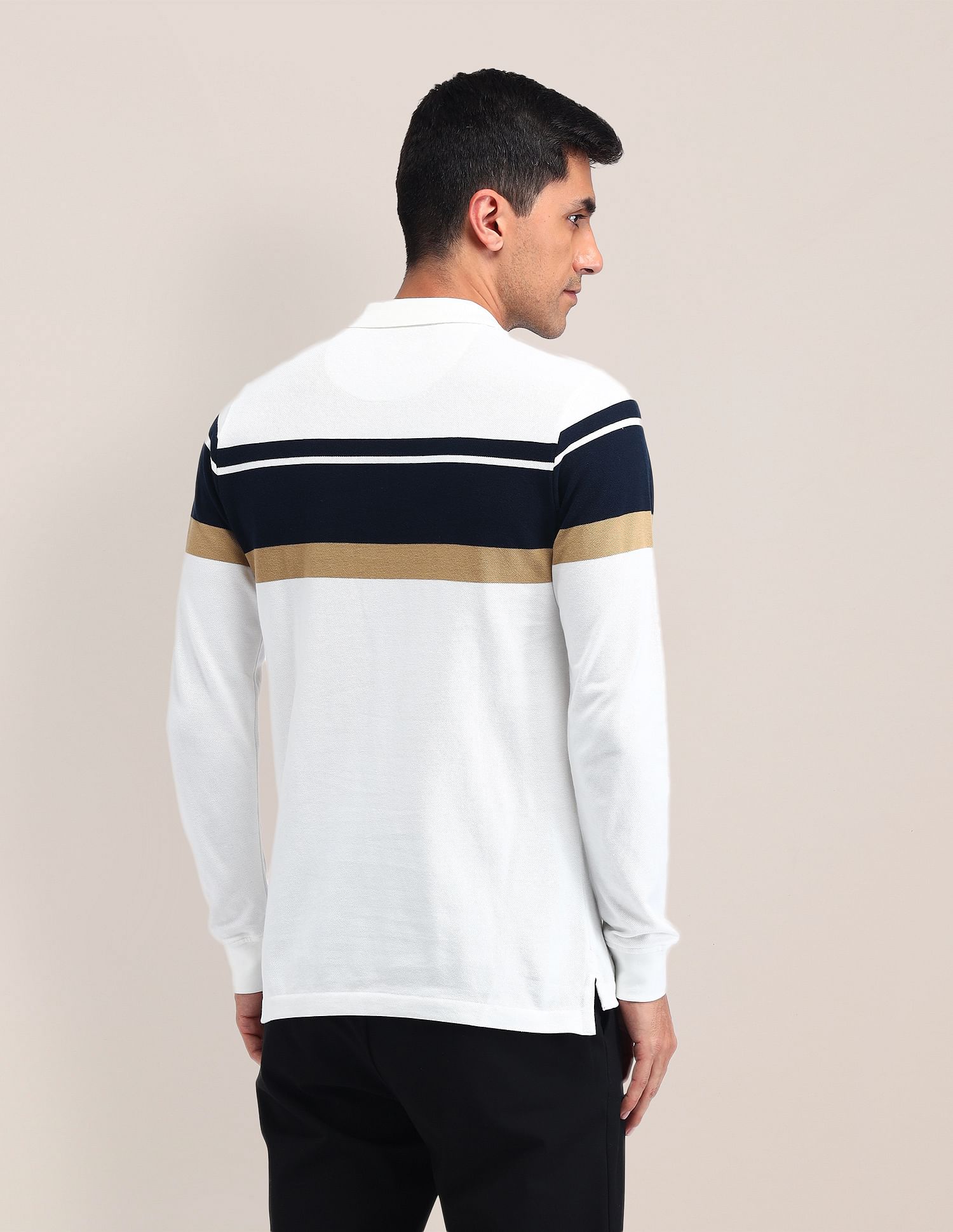U.S. Polo Assn. Solid Pattern Slim Fit Polo Shirt