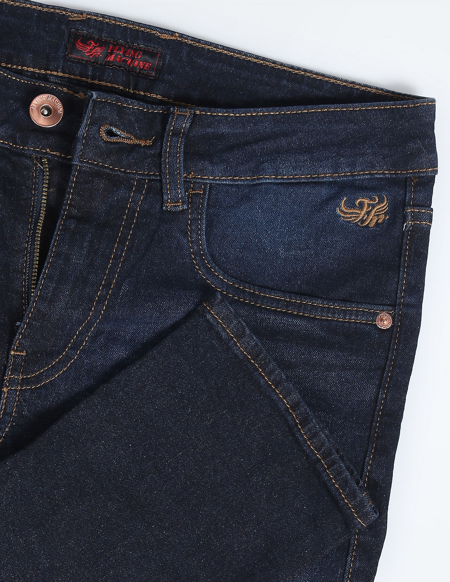 Flying Machine Mid Rise Jackson Skinny Fit Jeans
