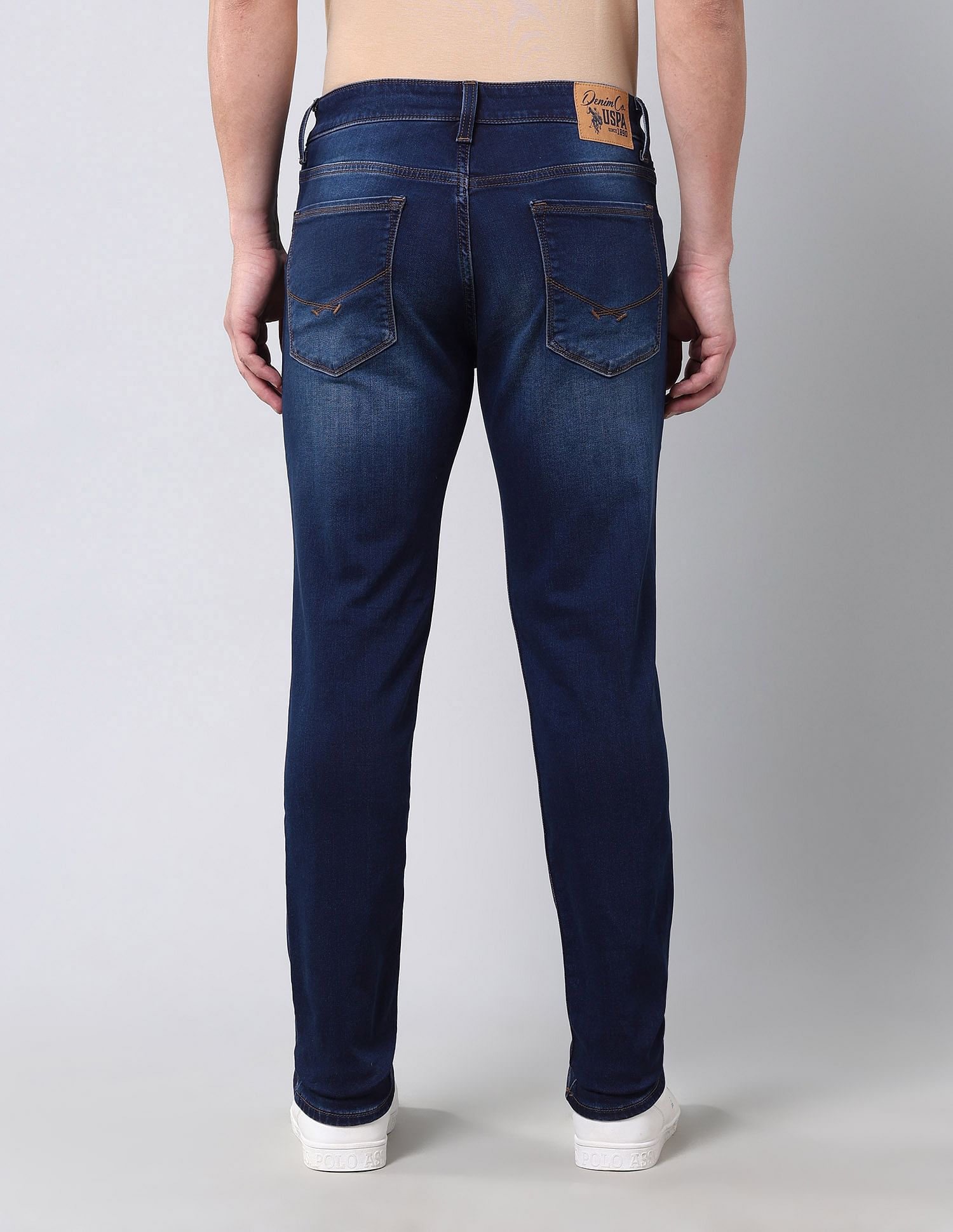 U.S. Polo Assn. Denim Co. Brandon Slim Tapered Fit Super Stretch Jeans