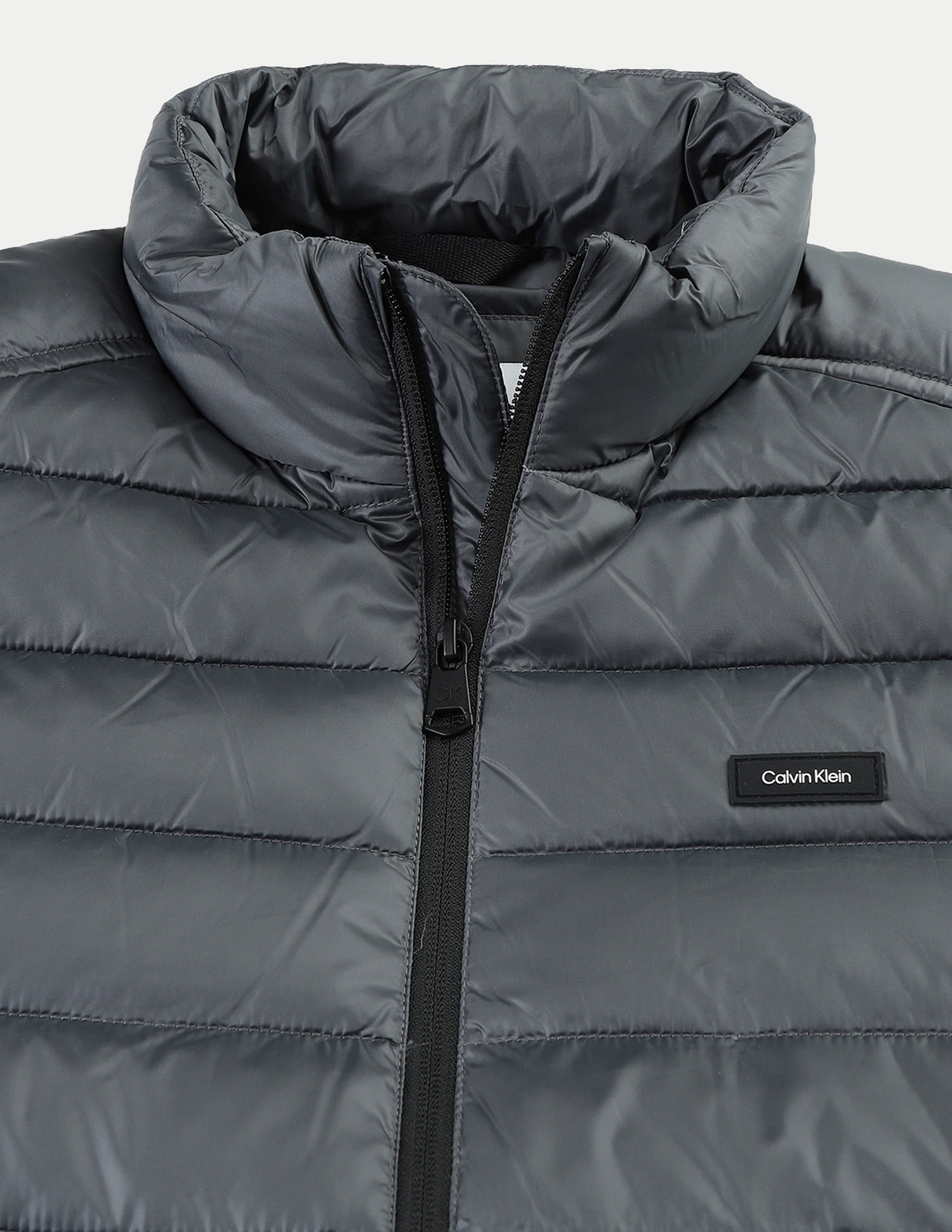 Calvin Klein Jeans Regular Fit Solid Padded Jacket