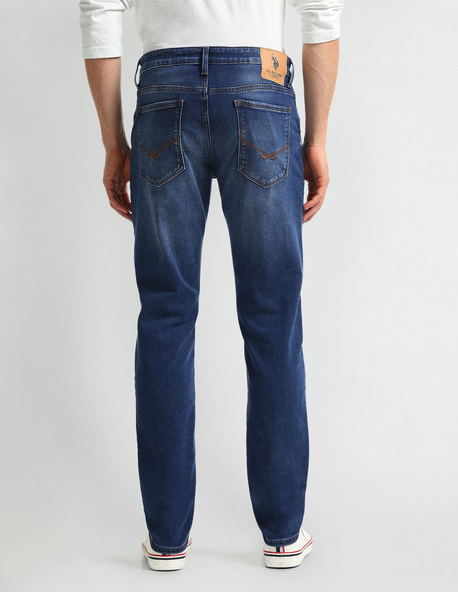 U.S. Polo Assn. Denim Co. Slim Tapered Fit Blue Jeans
