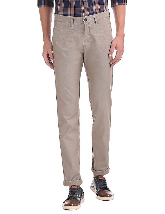 Arrow Sports Casual Trousers  Buy Arrow Sports Red Chrysler Slim Fit Solid  Trousers Online  Nykaa Fashion