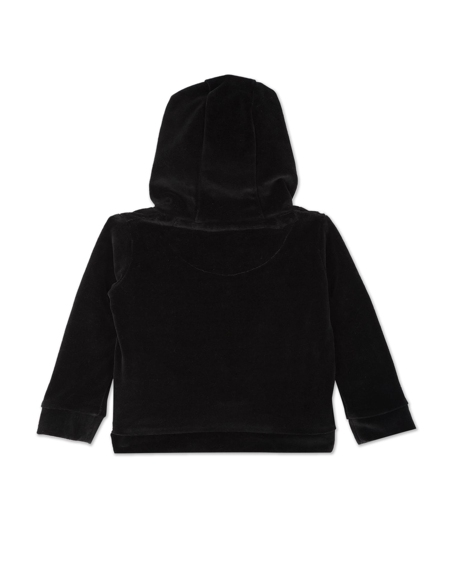 U.S. Polo Assn. Kids Hooded Brand Embroidered Sweatshirt