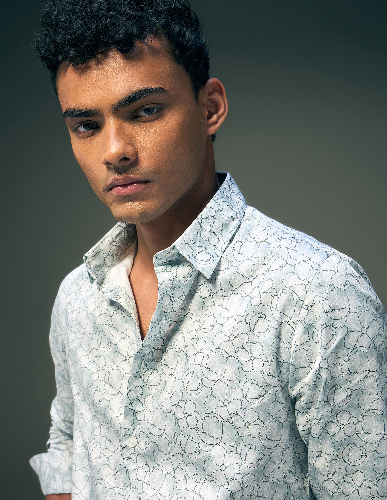 Flying Machine Regular Fit Printed Shirt