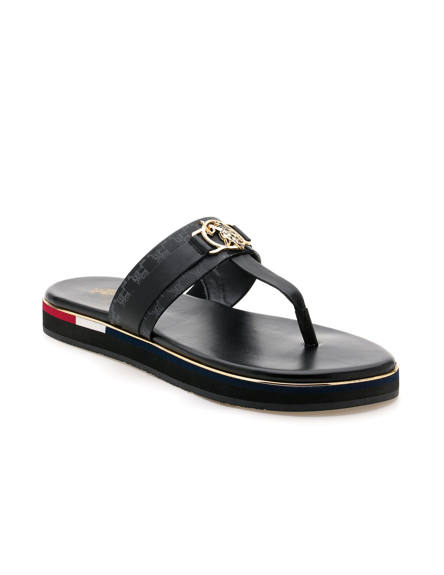 U.S. Polo Assn. Women Abigail Flat Sandals
