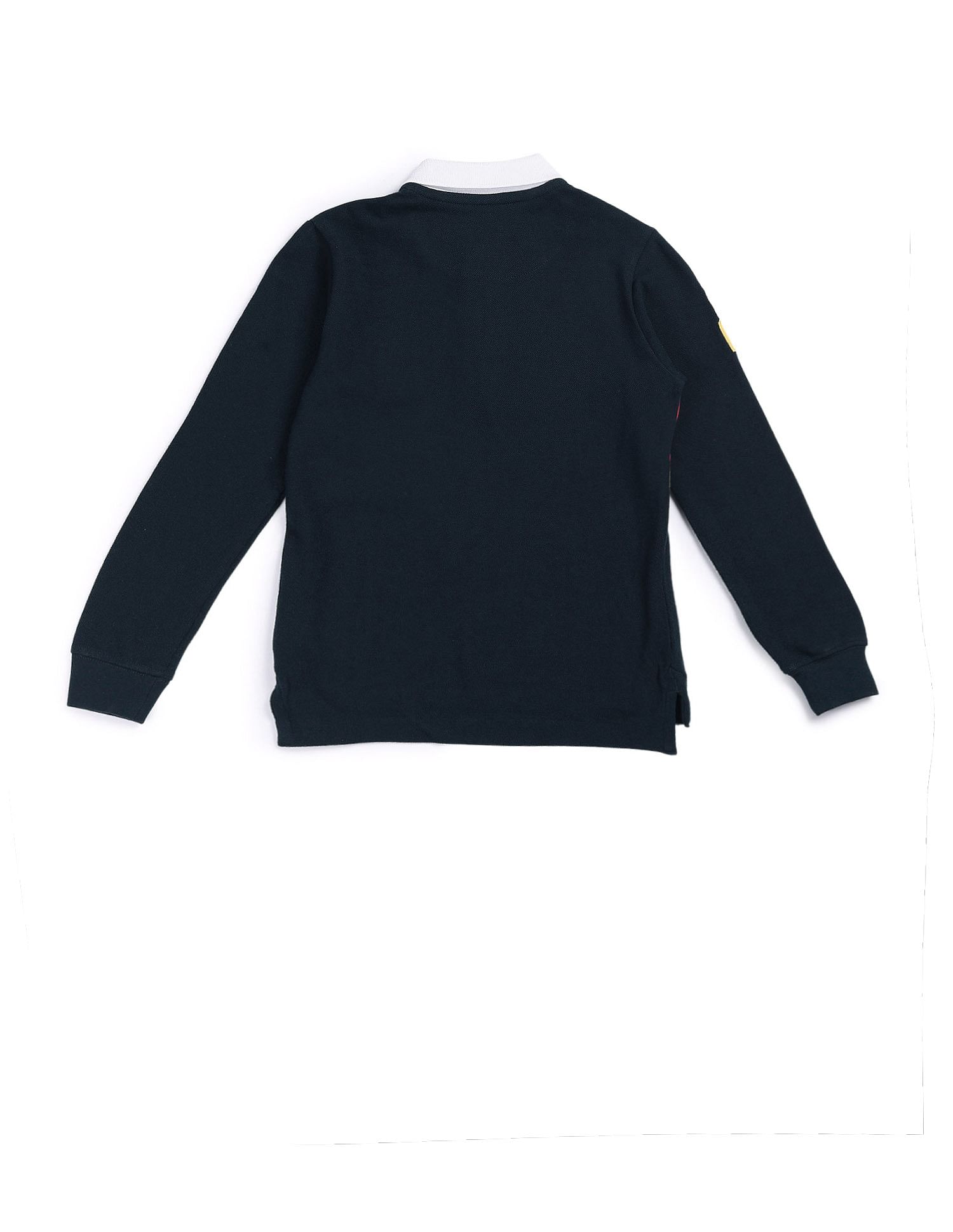 U.S. Polo Assn. Kids Boys Colour Blocked Polo Shirt
