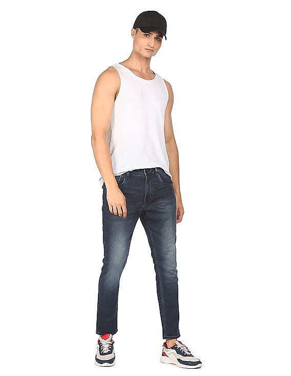 U.S. Polo Assn. Denim Co. Henry Cropped Fit Blue Jeans