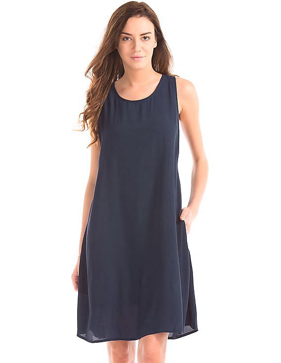 Gap sleeveless outlet swing dress