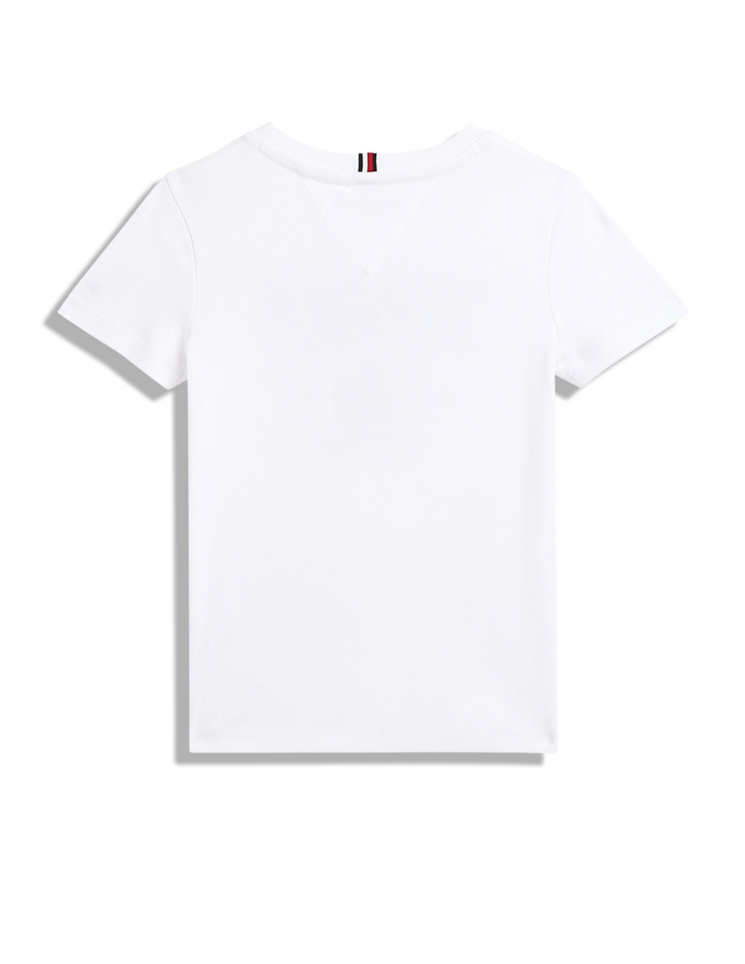 Tommy Hilfiger Kids Boys Logo Regular-Fit Cotton T-Shirt
