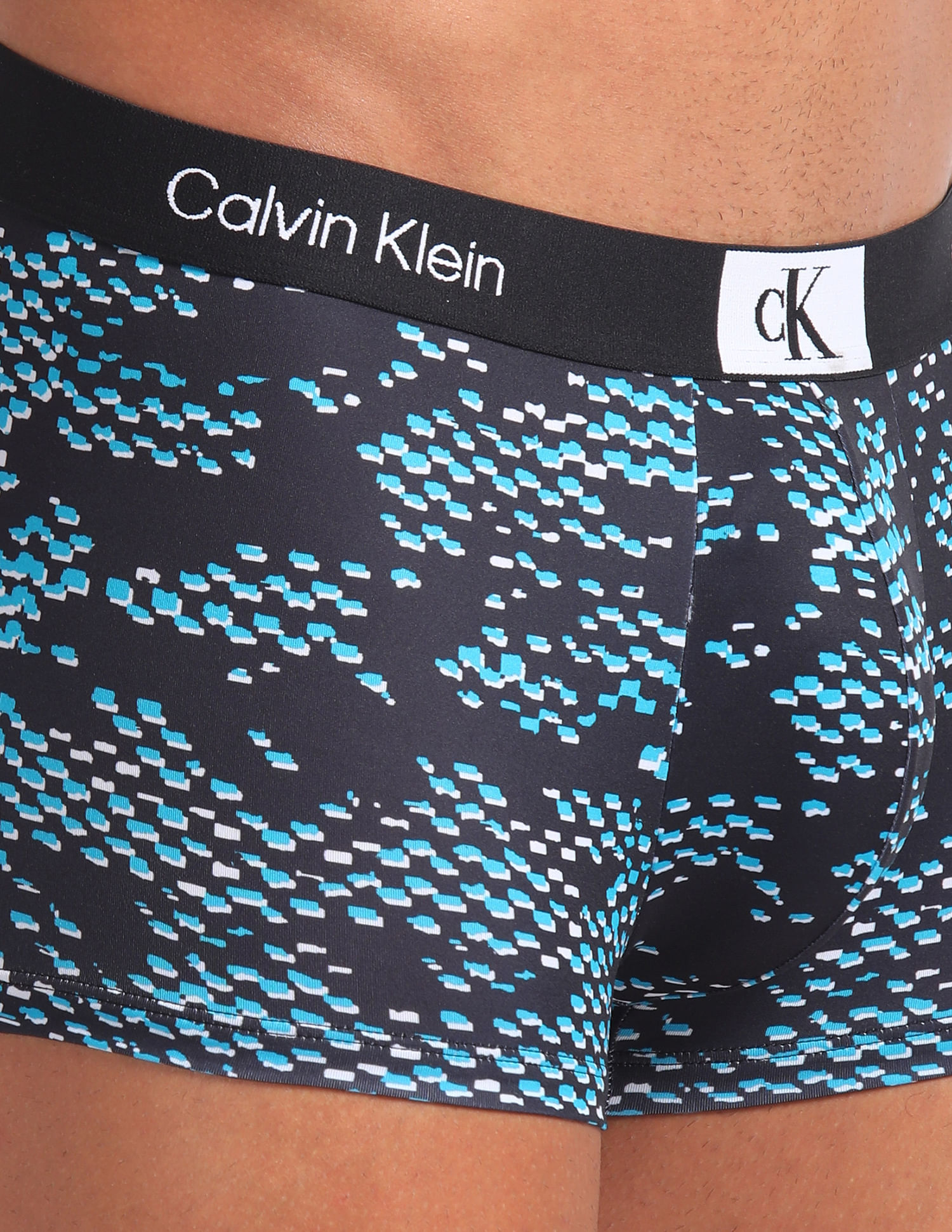 Calvin Klein Underwear Reprocessed Polyester Graphic Print Trunks