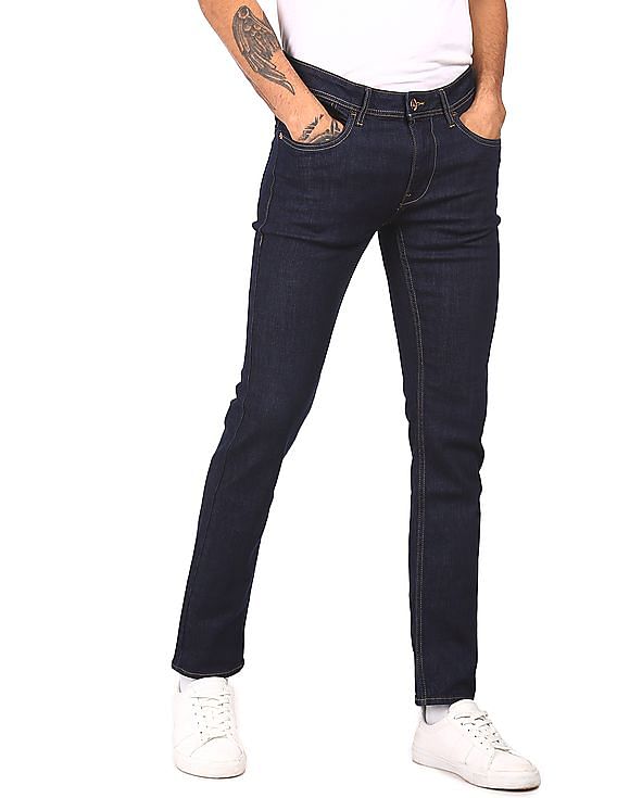 Shops flying machine tapered fit men blue jeans