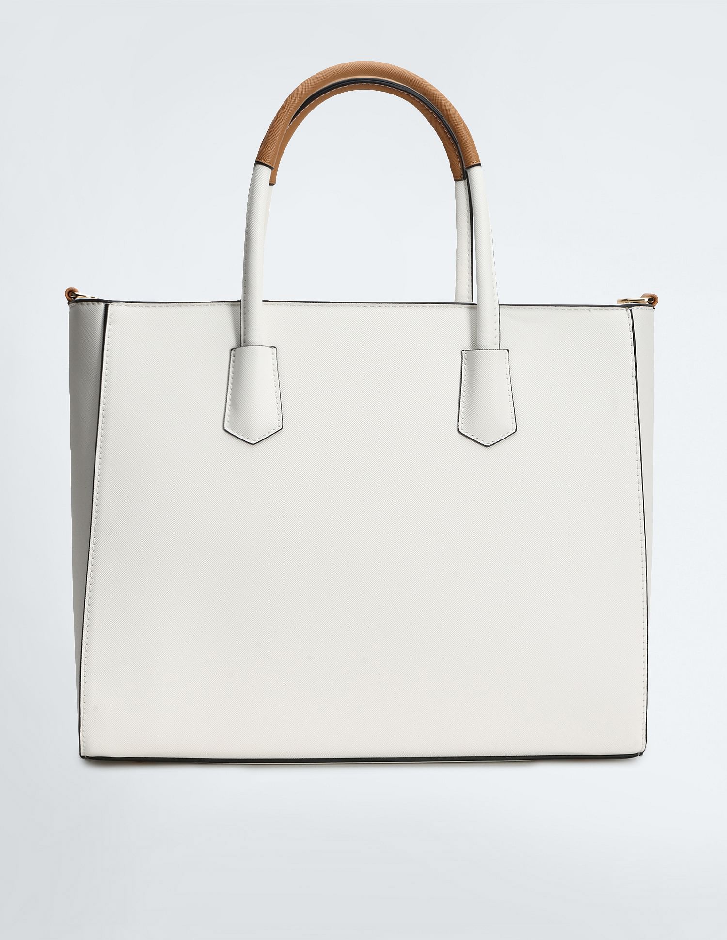 U.S. Polo Assn. Women Metallic Hardware Structured Handbag