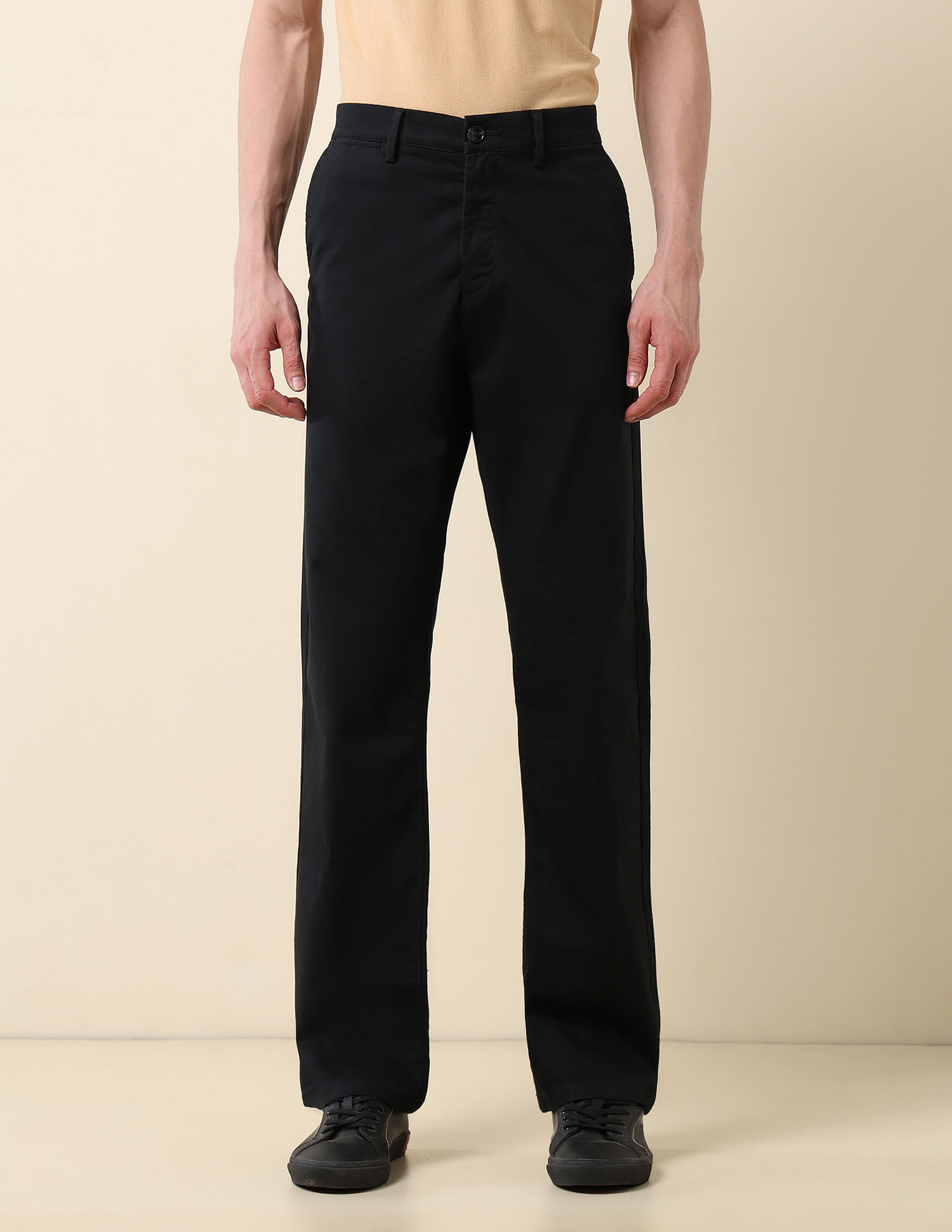 U.S. Polo Assn. Riley Straight Fit Dobby Weave Trousers