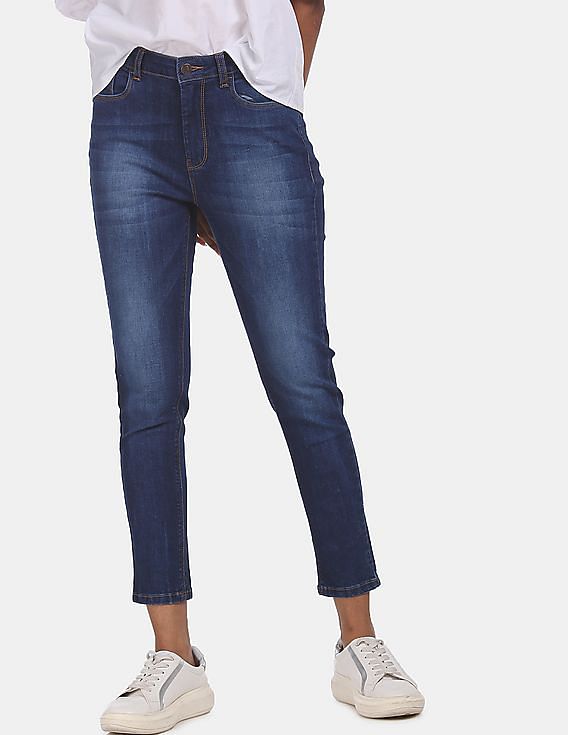 Flying Machine Women High Rise Veronica Skinny Fit Jeans