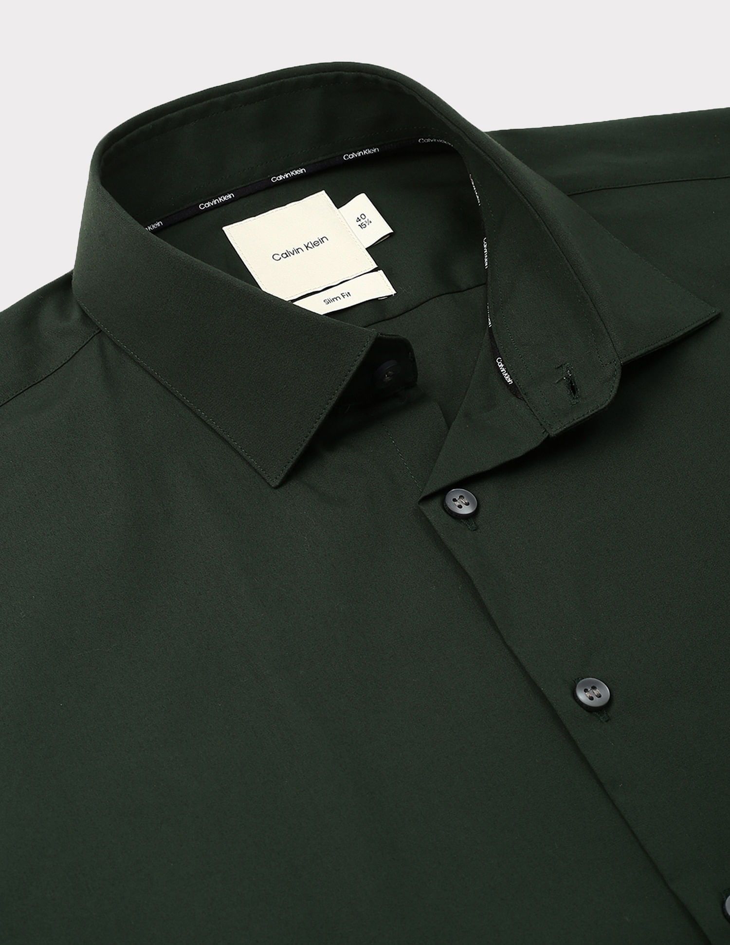 Calvin Klein Jeans Poplin Stretch Slim Fit Shirt