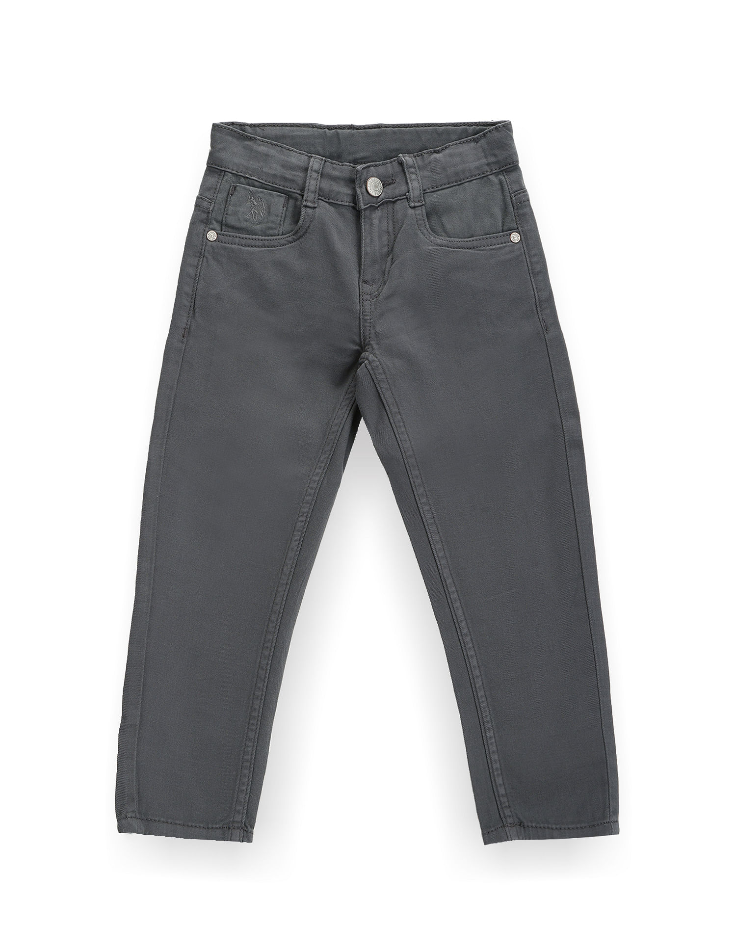 U.S. Polo Assn. Kids Boys Clean Look Slim Jeans